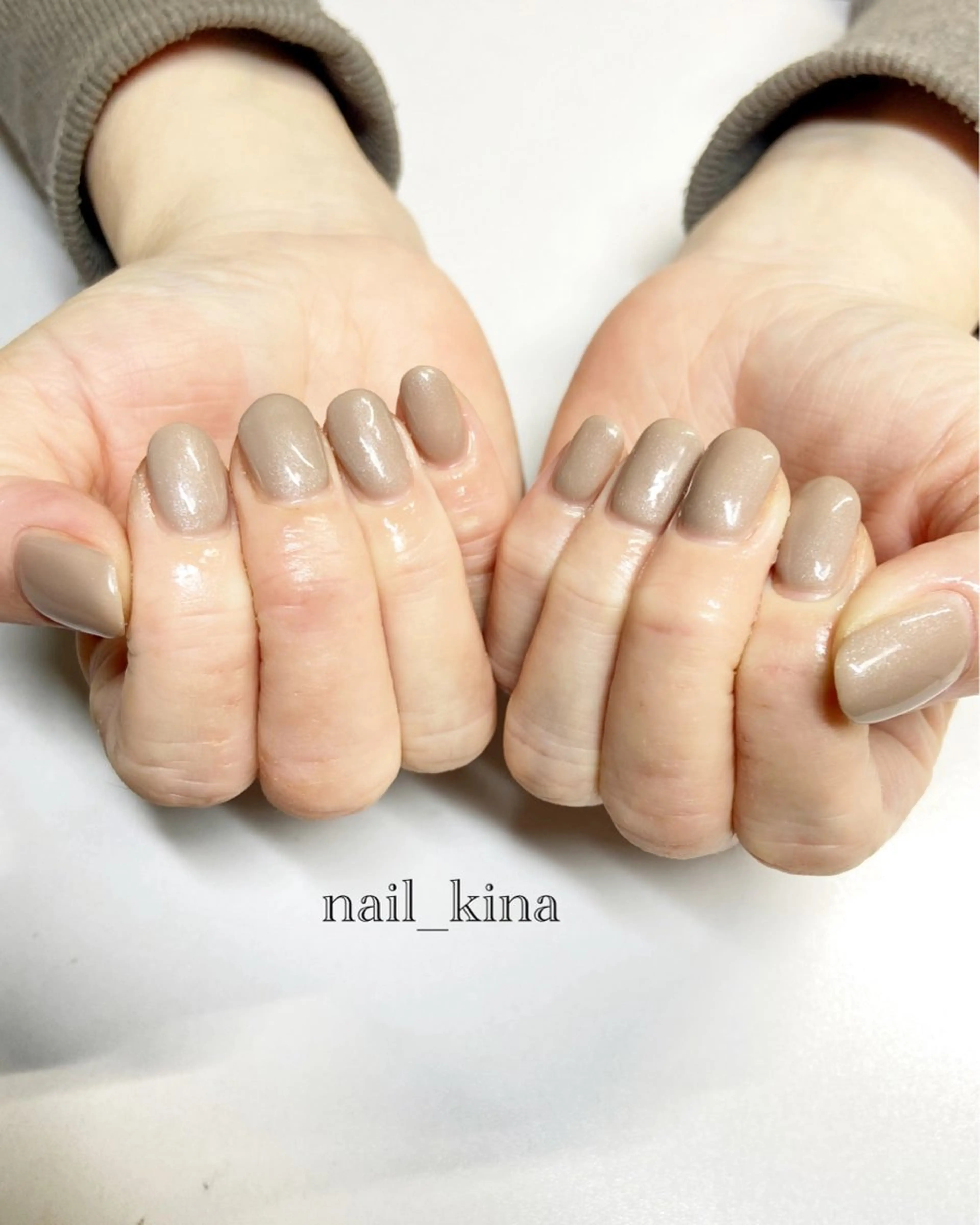 ネイル ワンカラーネイル nail_ kinaのネイルデザイン