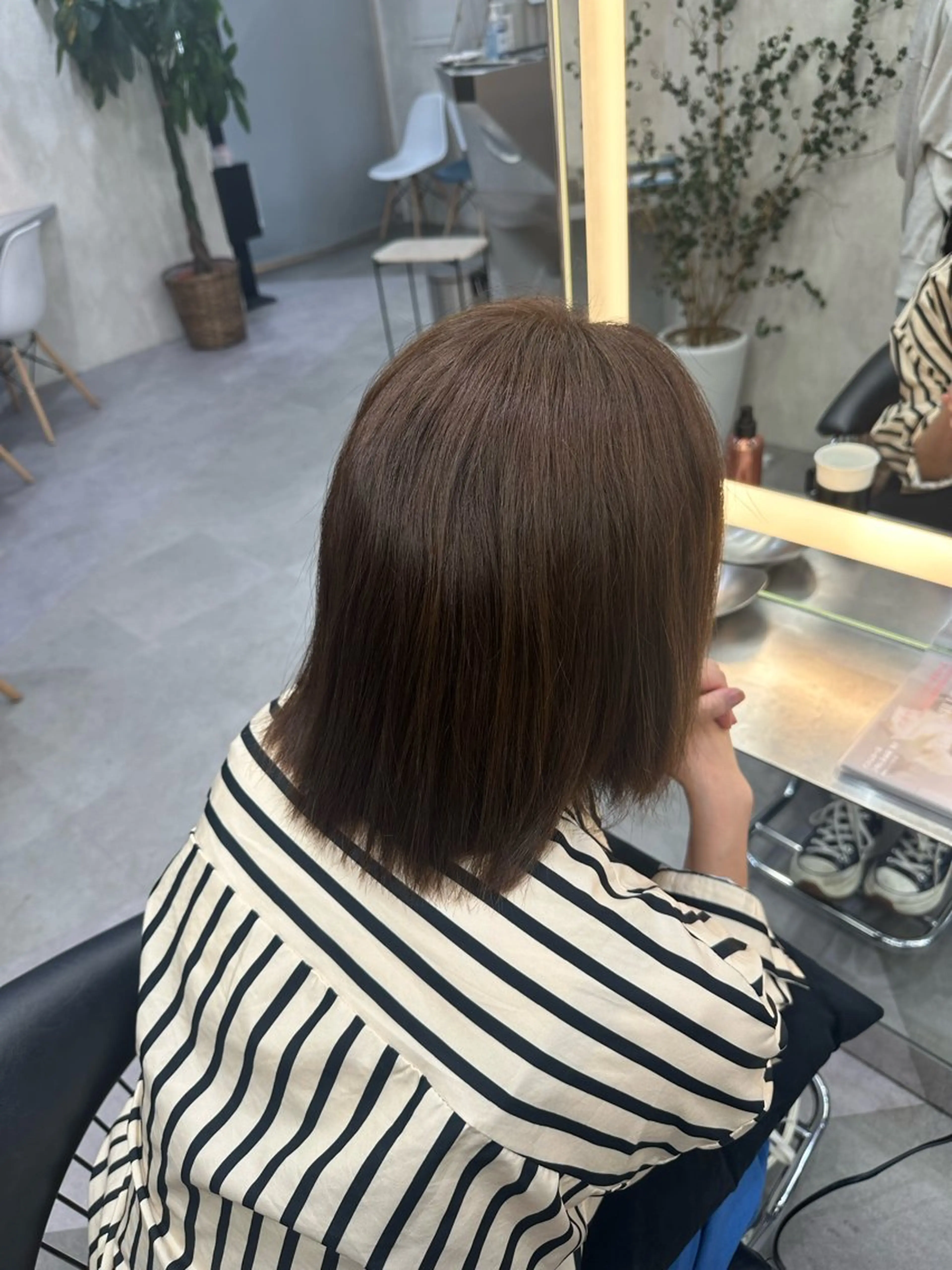 ショート カラー Lond charme所属・カット縮毛モデル募集 hina🪐˚✧₊⁎のヘアスタイル