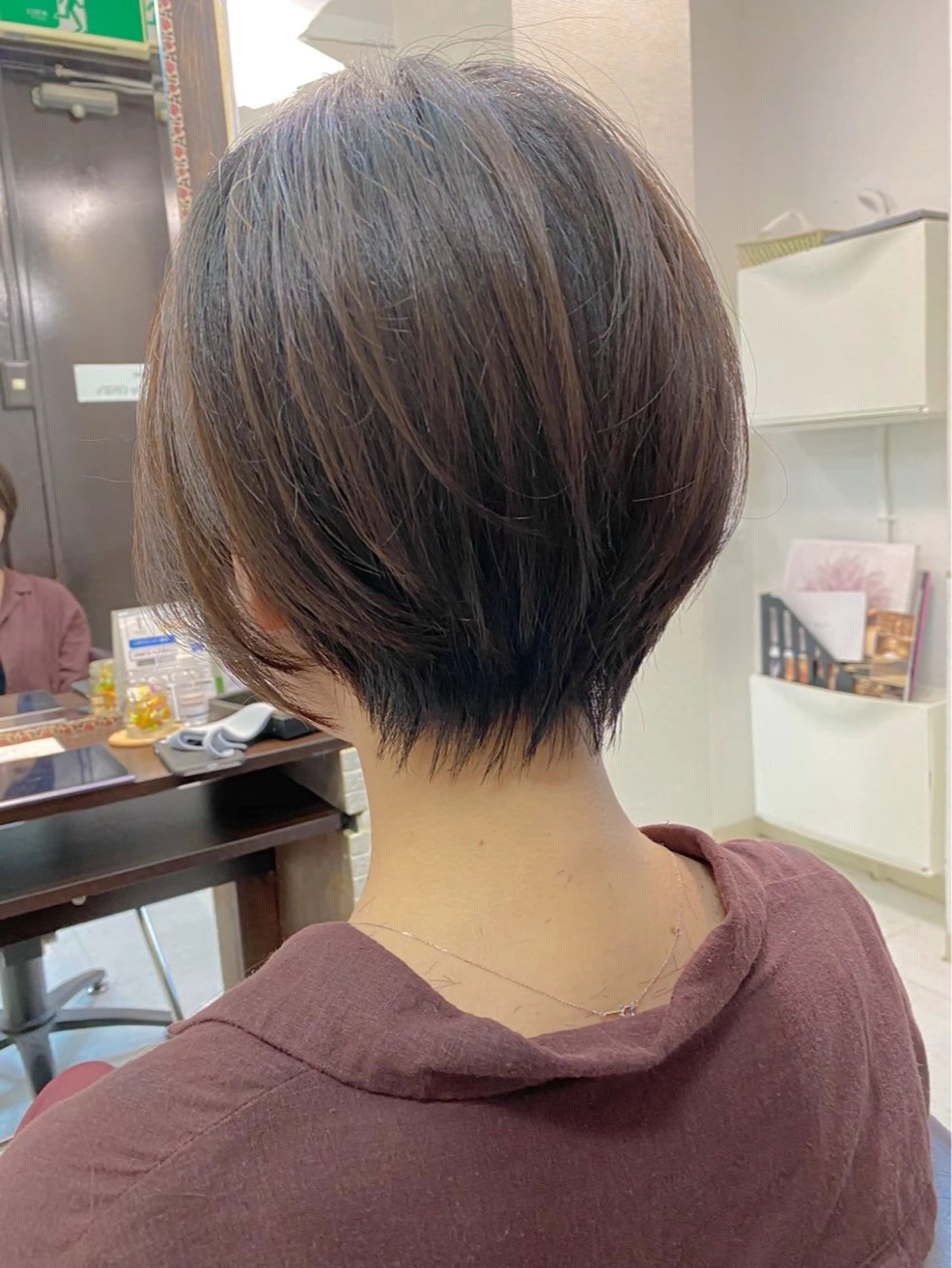 ショート ボブ 金田 颯太のヘアスタイル