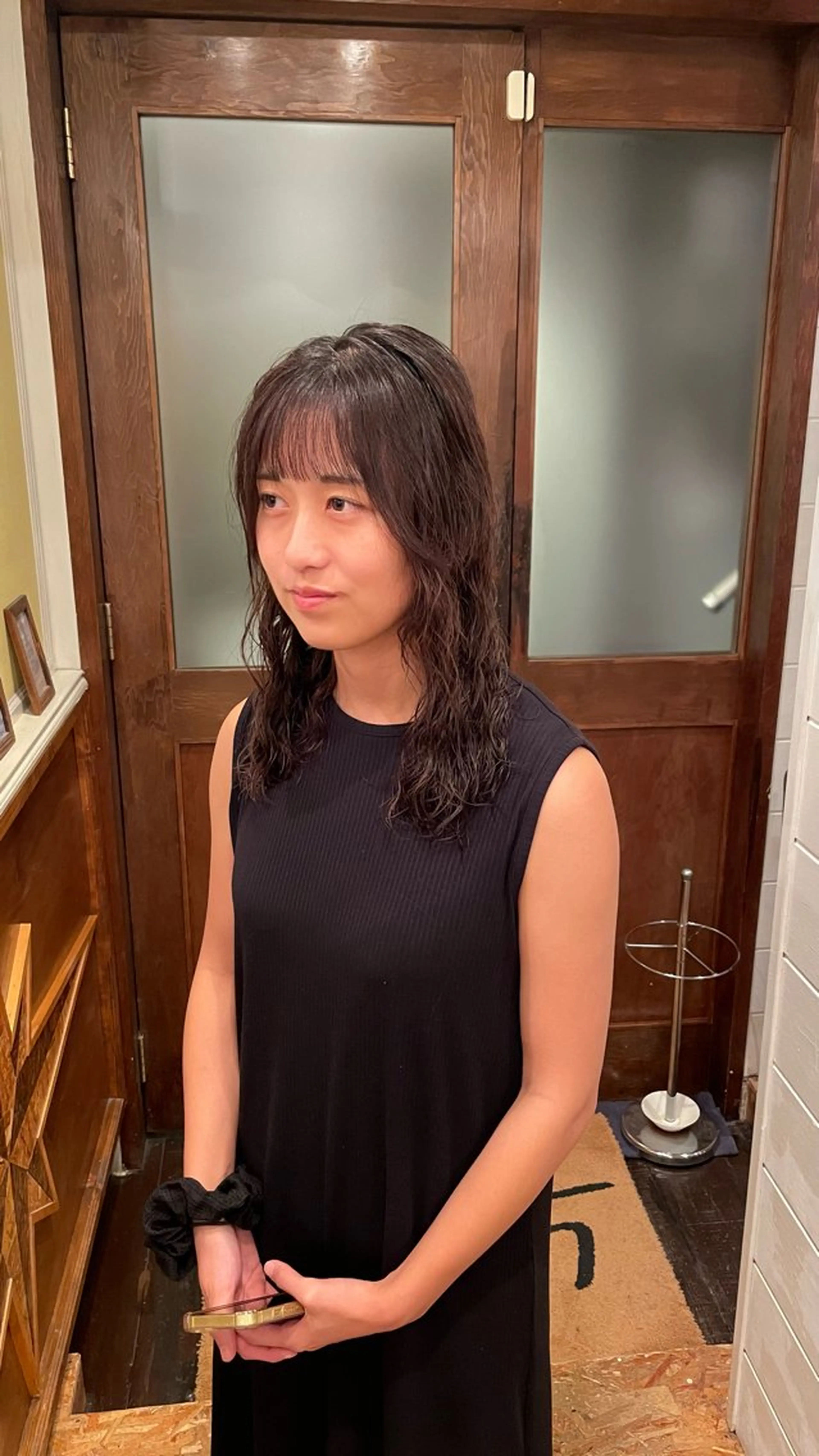 ミディアム パーマ ボブ/縮毛矯正/レイ ヤー♡Natsukiのヘアスタイル