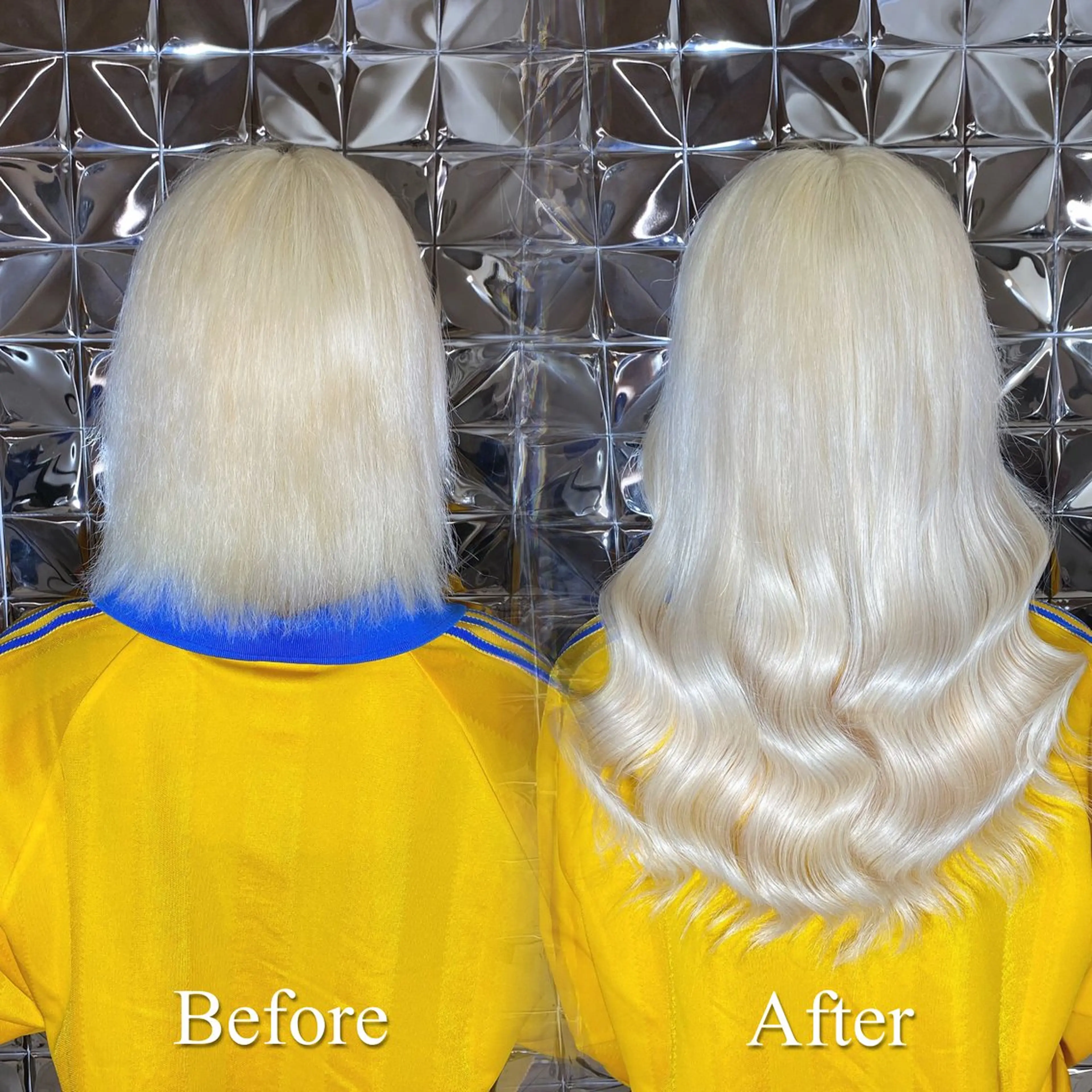 セミロング エクステ エクステ ラブスタシー Lilyのヘアスタイル