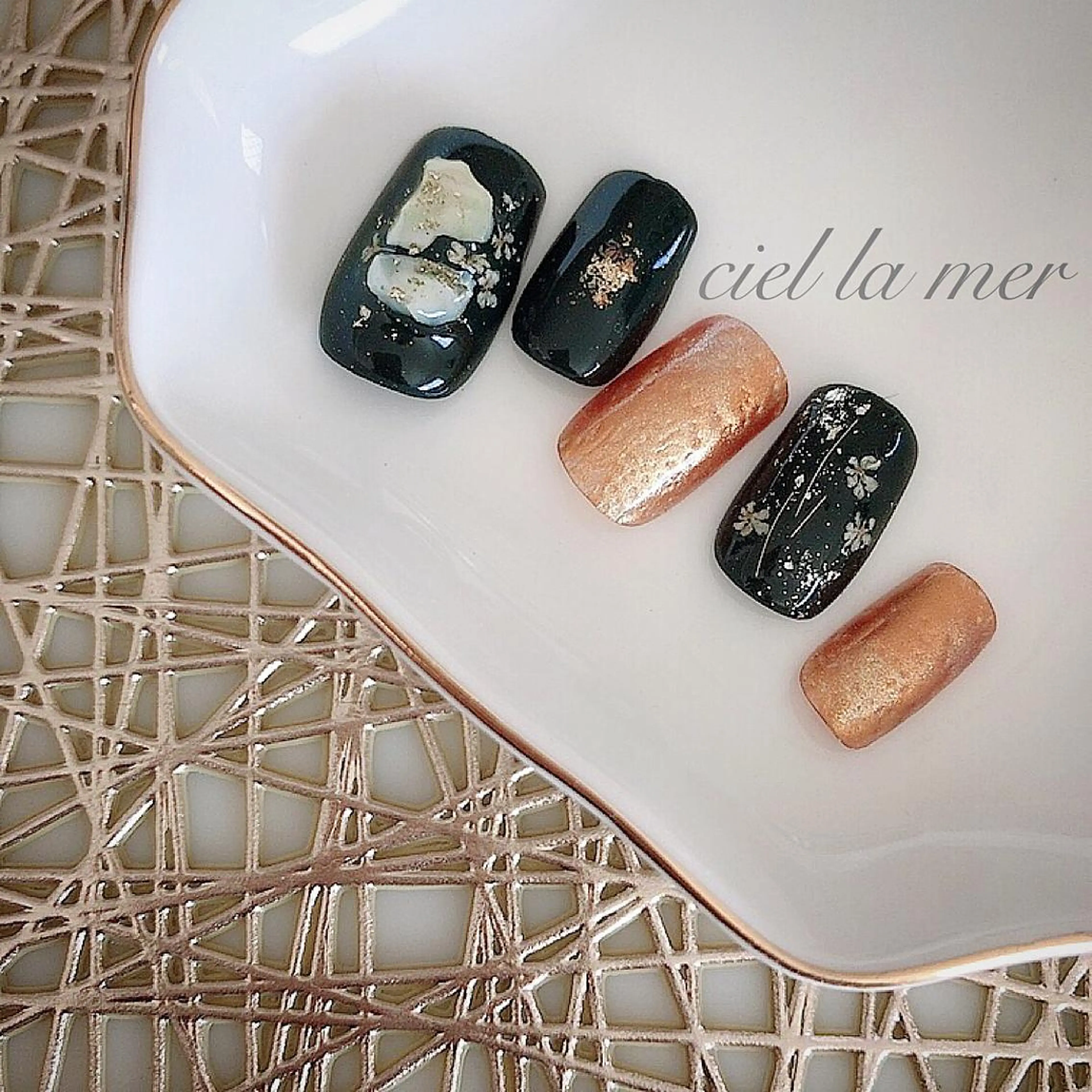 ネイル フットネイル ciel la merのネイルデザイン