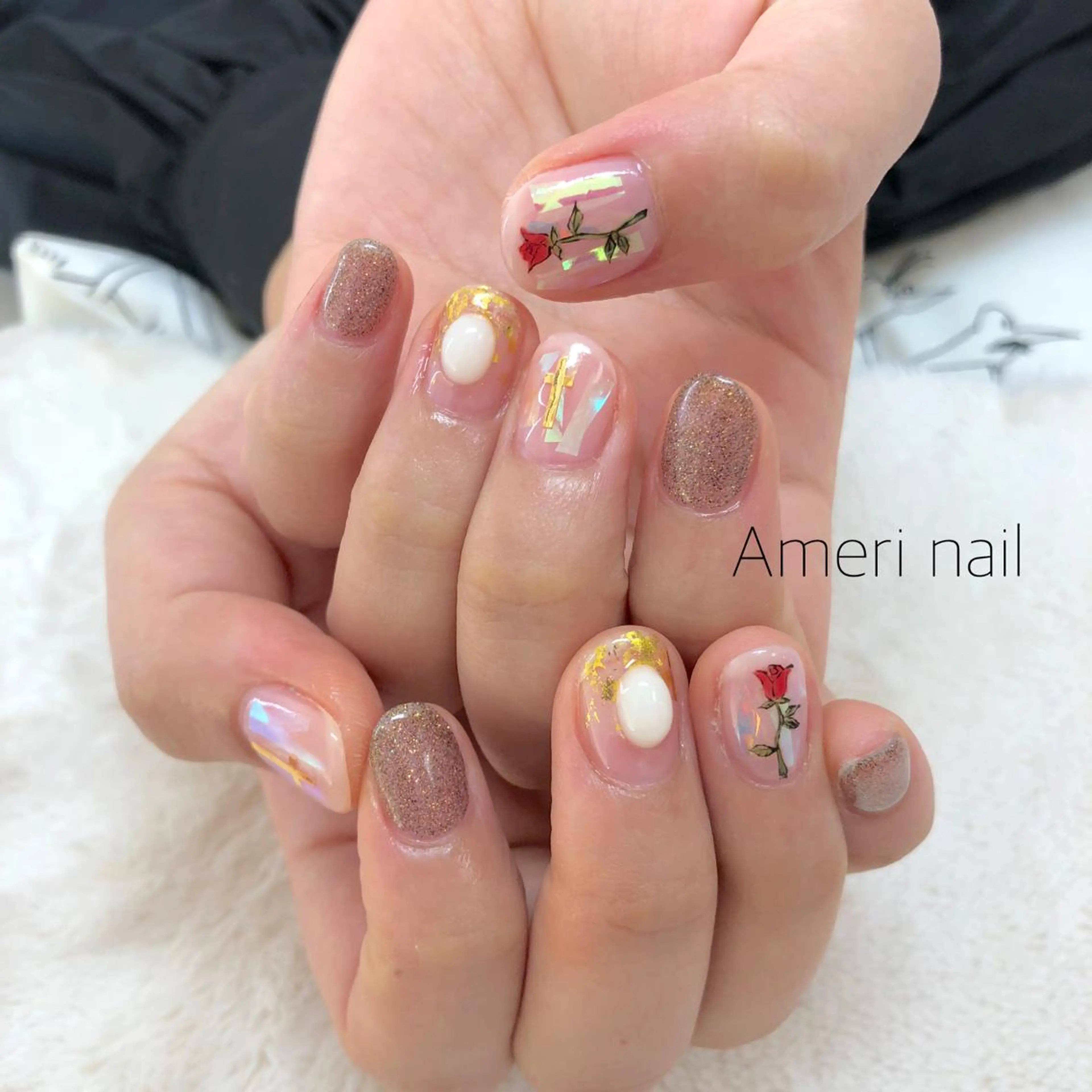 ネイル ハンドネイル Ameri nail /UKIのネイルデザイン