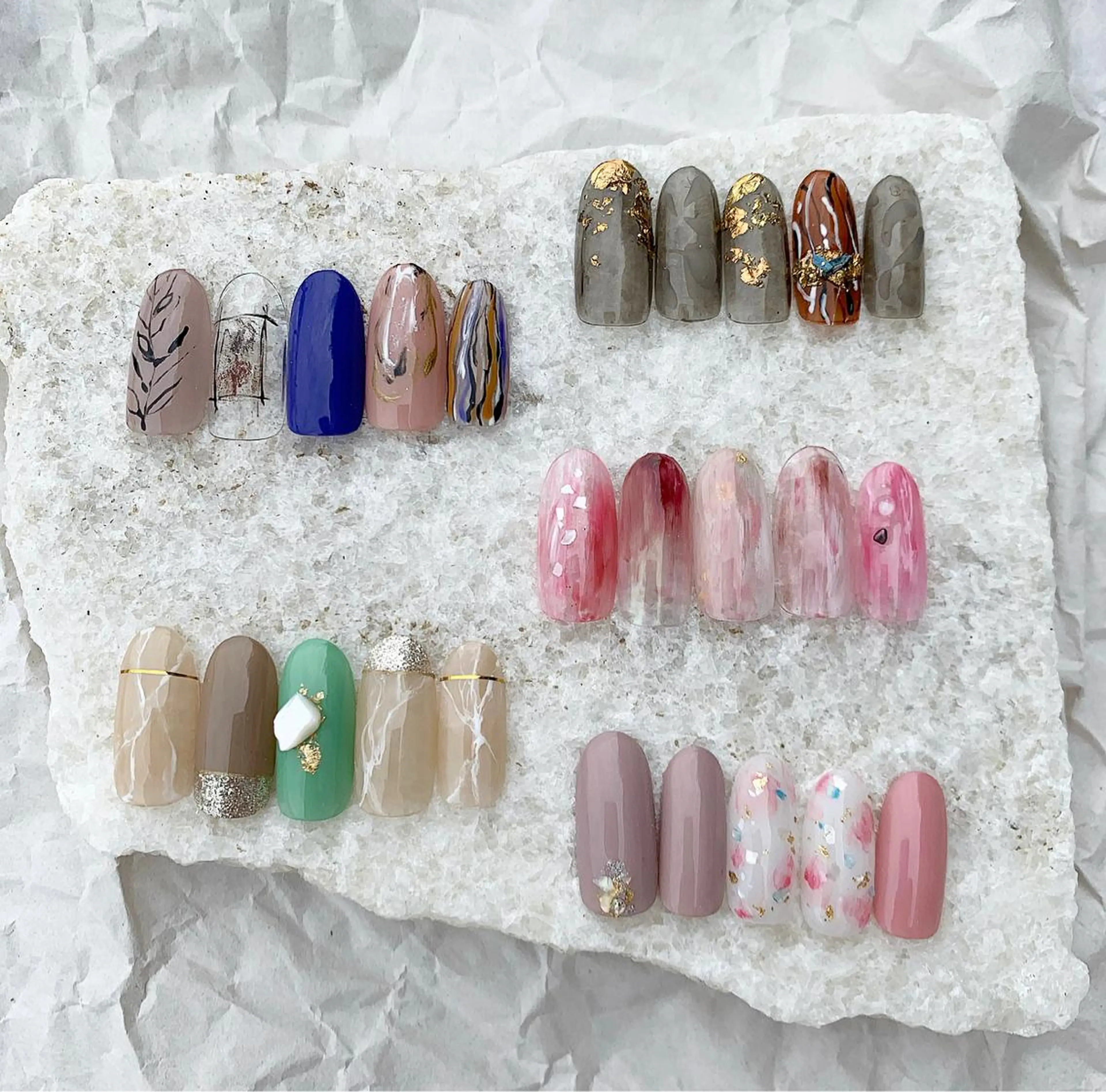 ネイル ハンドネイル 佐藤 穂乃香のネイルデザイン