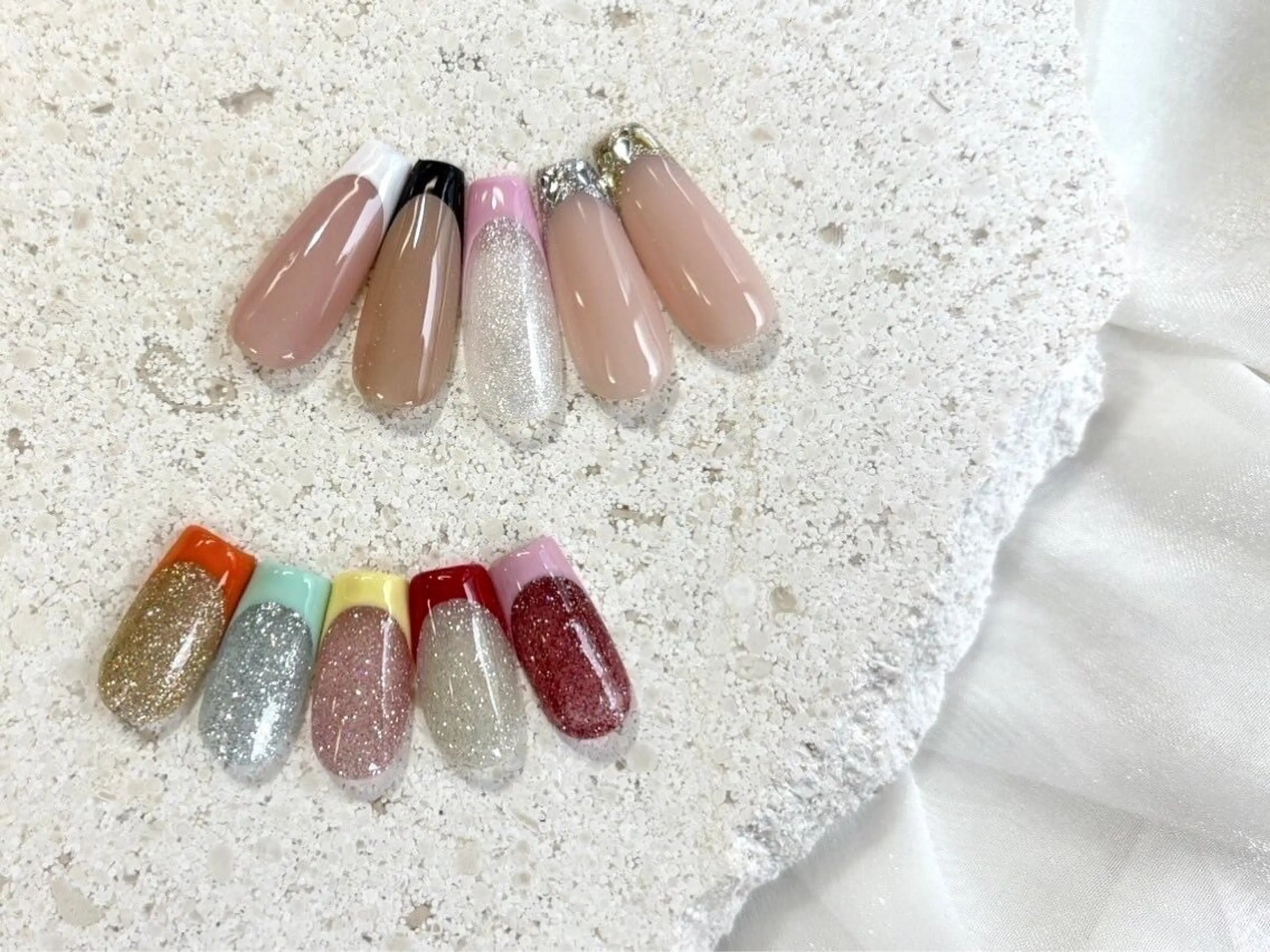 ハンド💅バーチャルフレンチ💛オフあり✨の写真