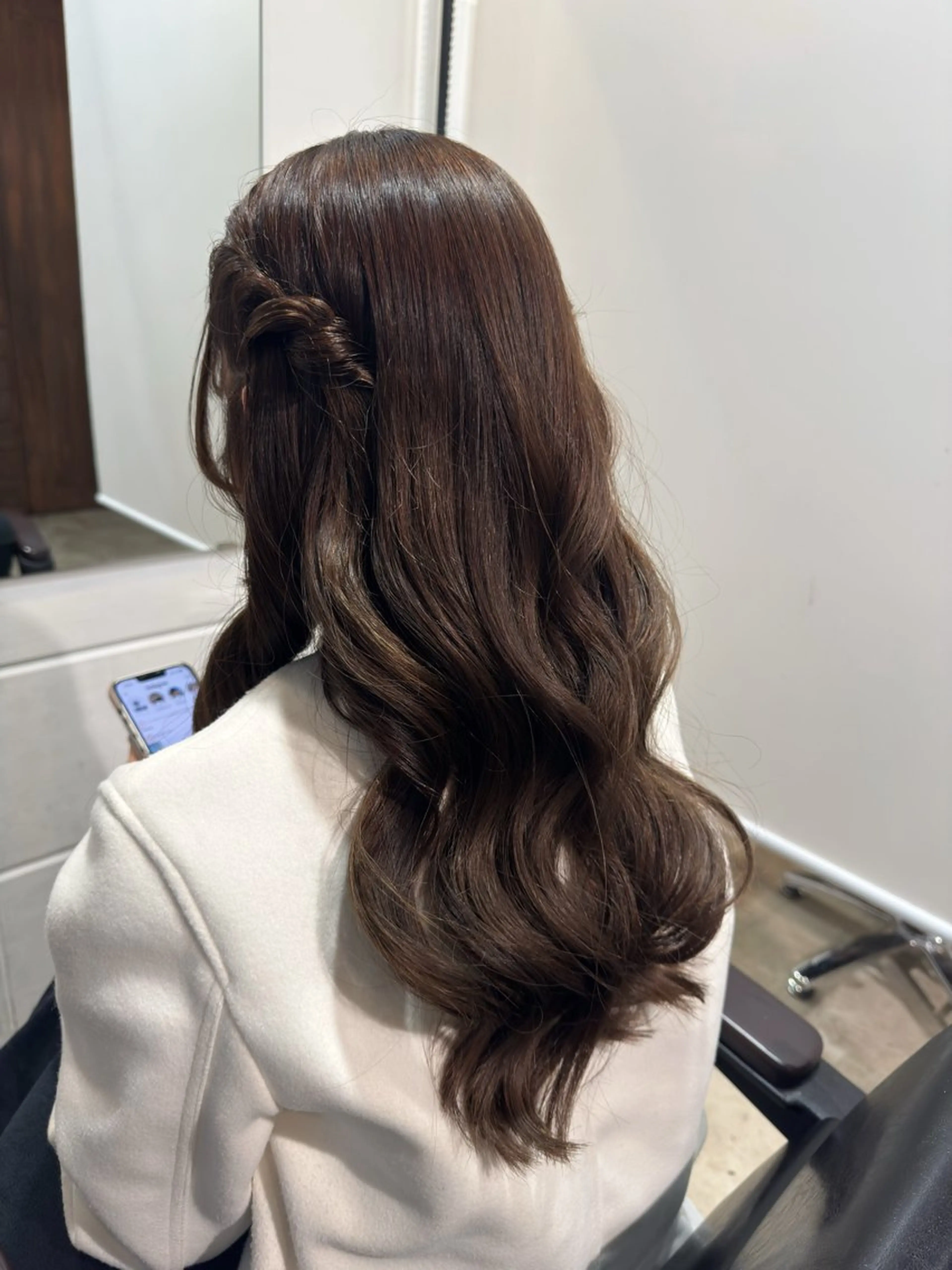 ロング ヘアセット お呼ばれヘア✨️ Akari🧸🤍のヘアスタイル