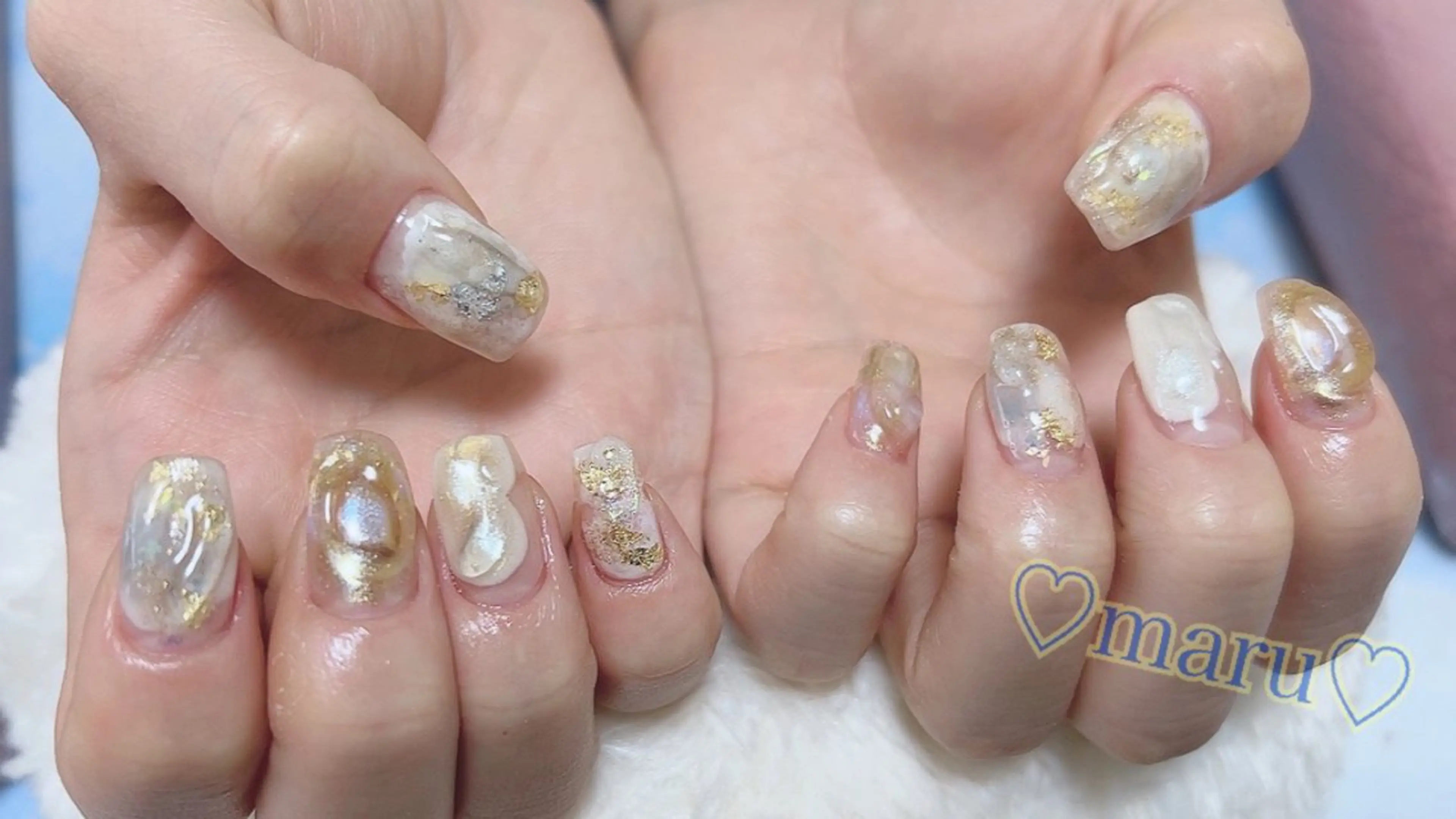 ネイル ハンドネイル フットネイル まるみ ♡のネイルデザイン