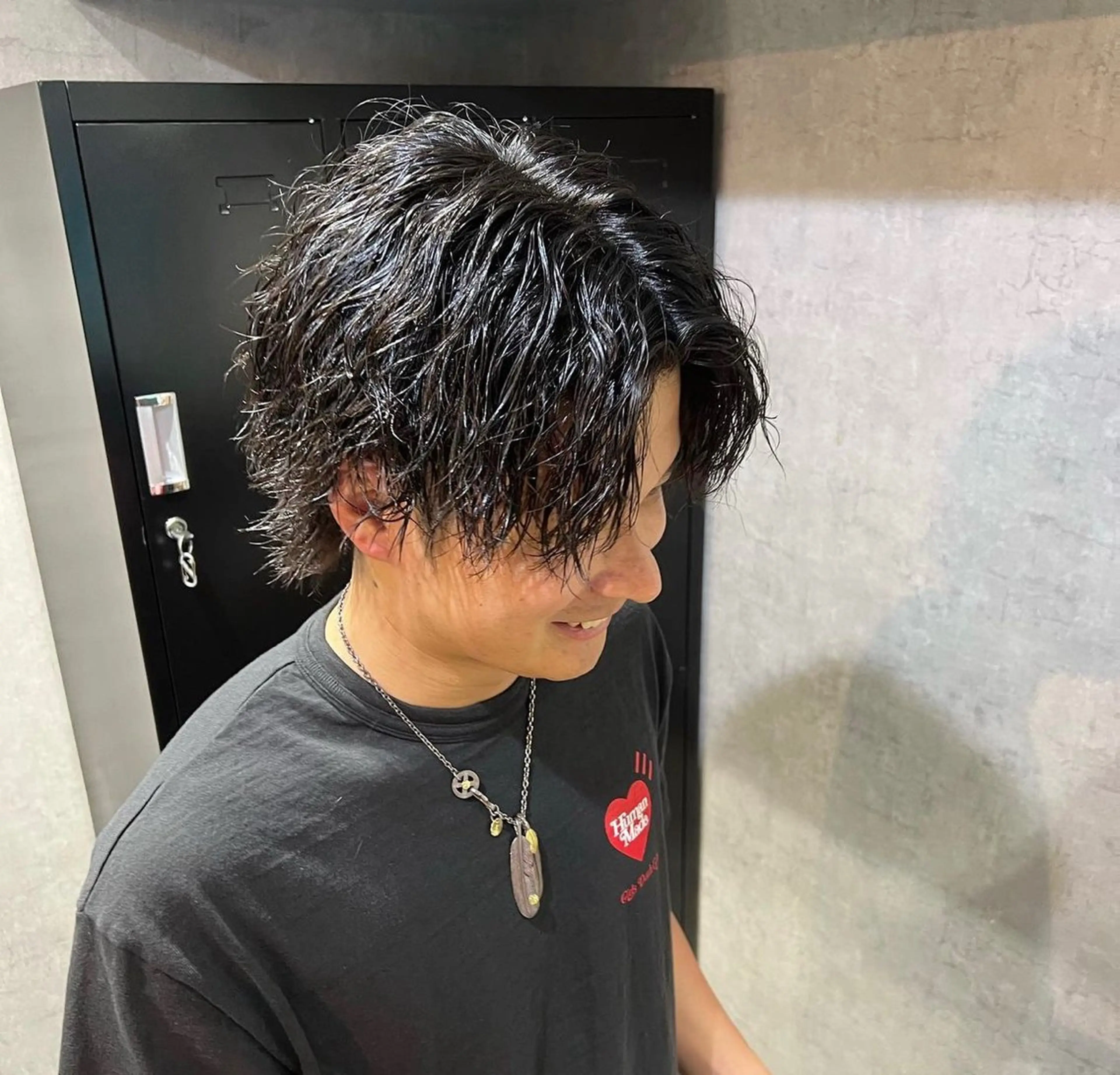 パーマ メンズ メンズパーマ ツイストスパイラルパーマ スパイラルパーマ 沼野 奈美/CREAMのヘアスタイル