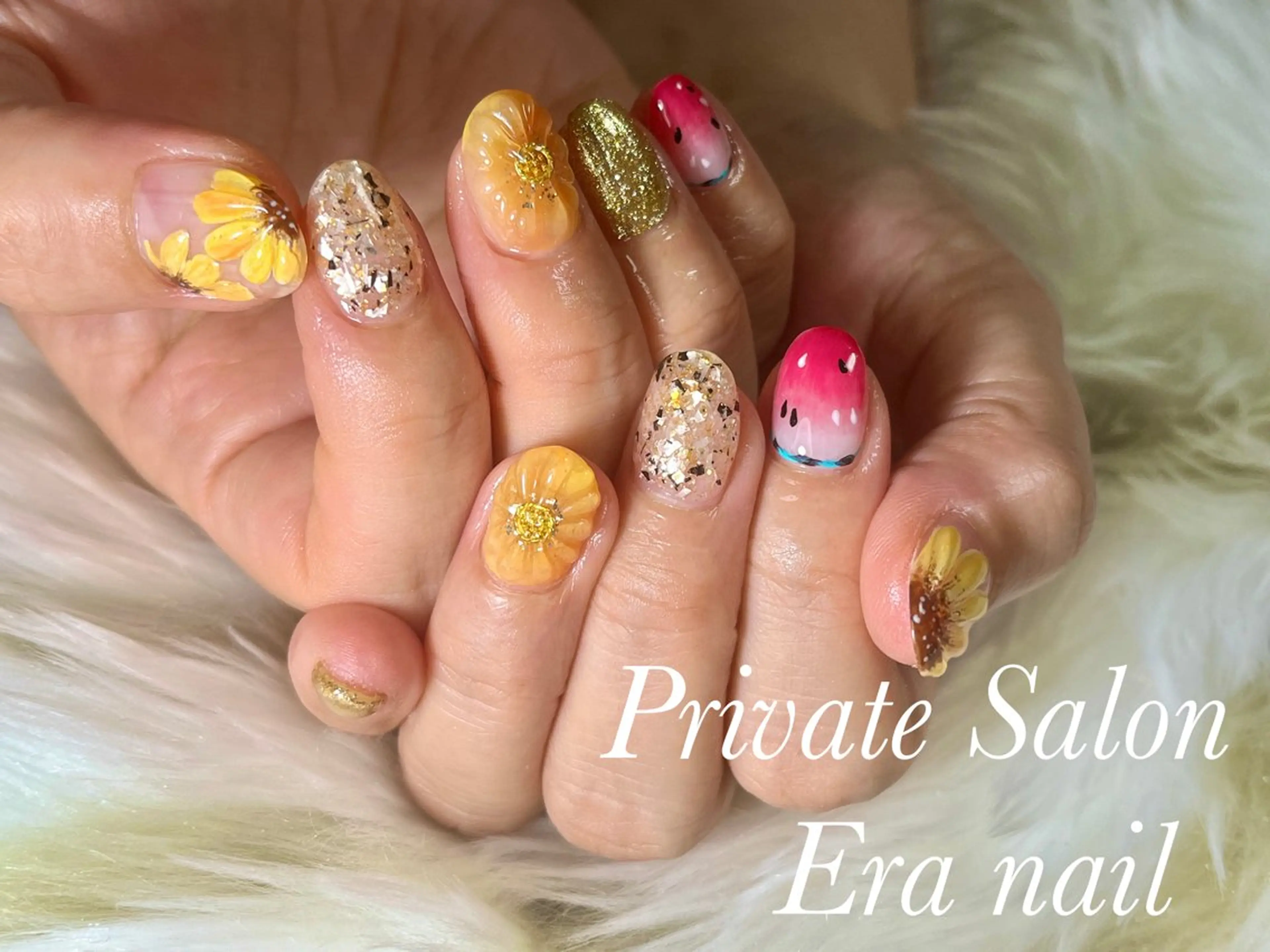 ネイル 持ち込み Era nailのネイルデザイン