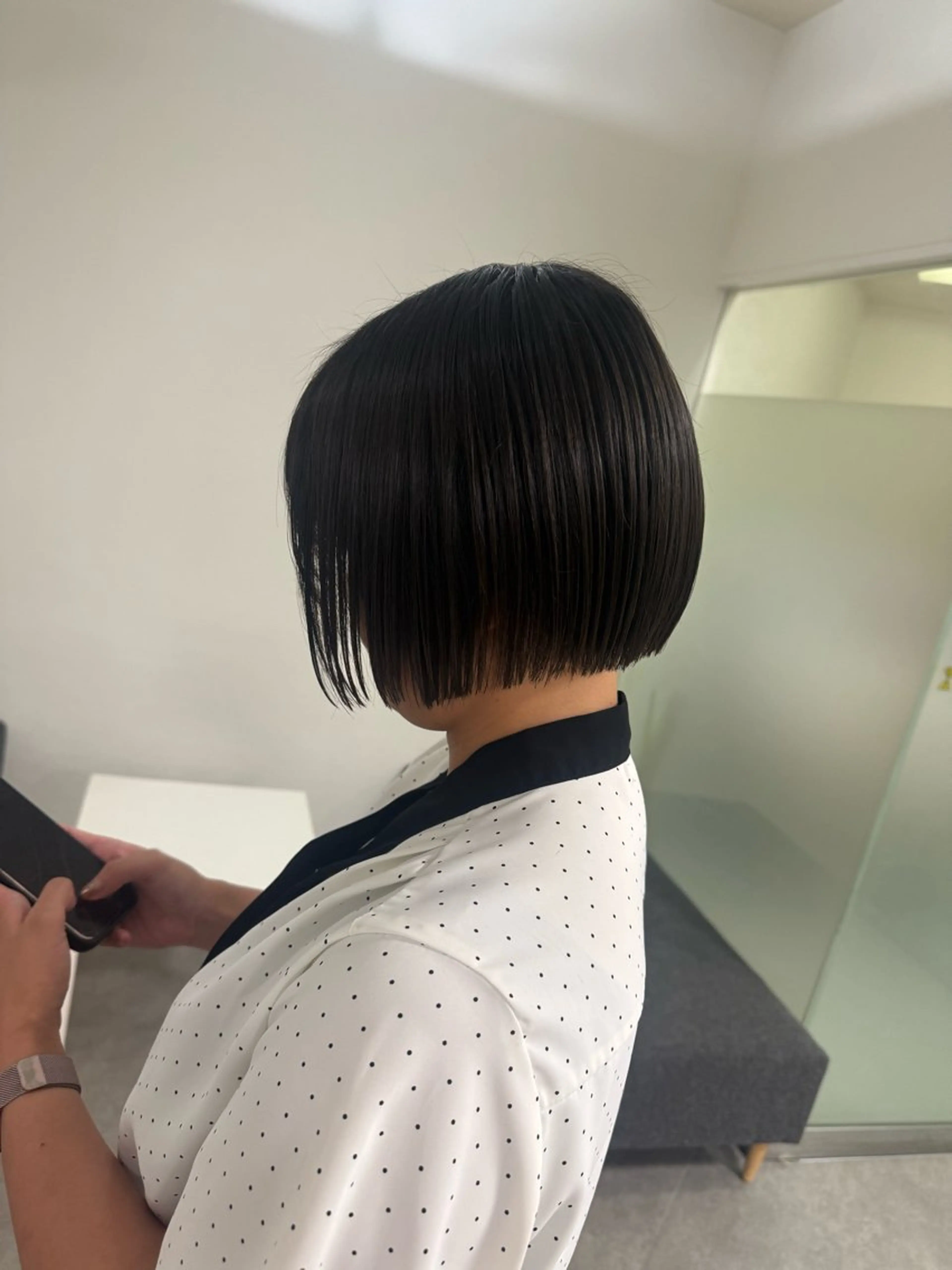 似合わせカット＋髪質改善ストレート＋うるツヤトリートメントの写真