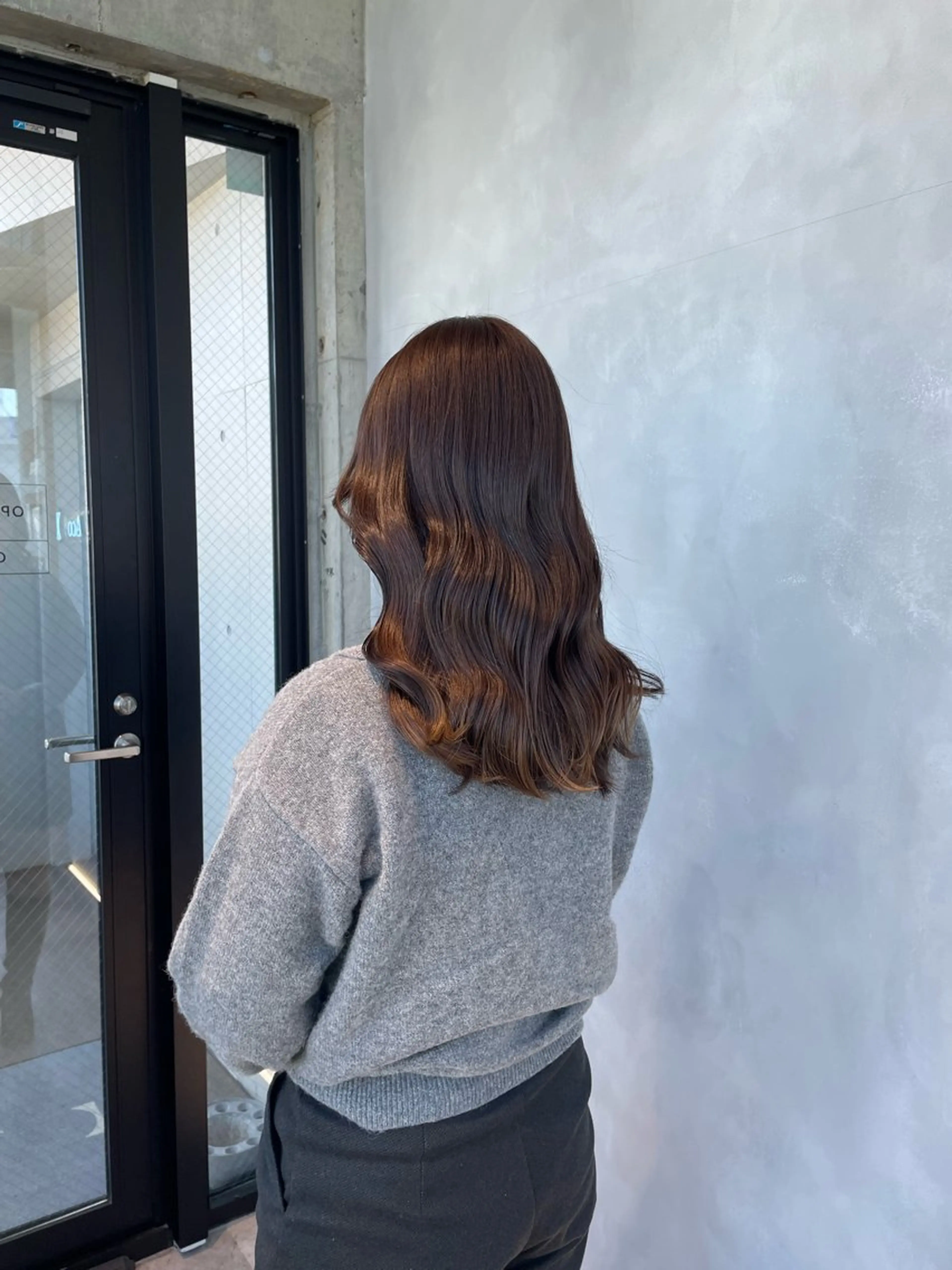 カラー 暖色/ハイトーン/ カラー/HBLのヘアスタイル