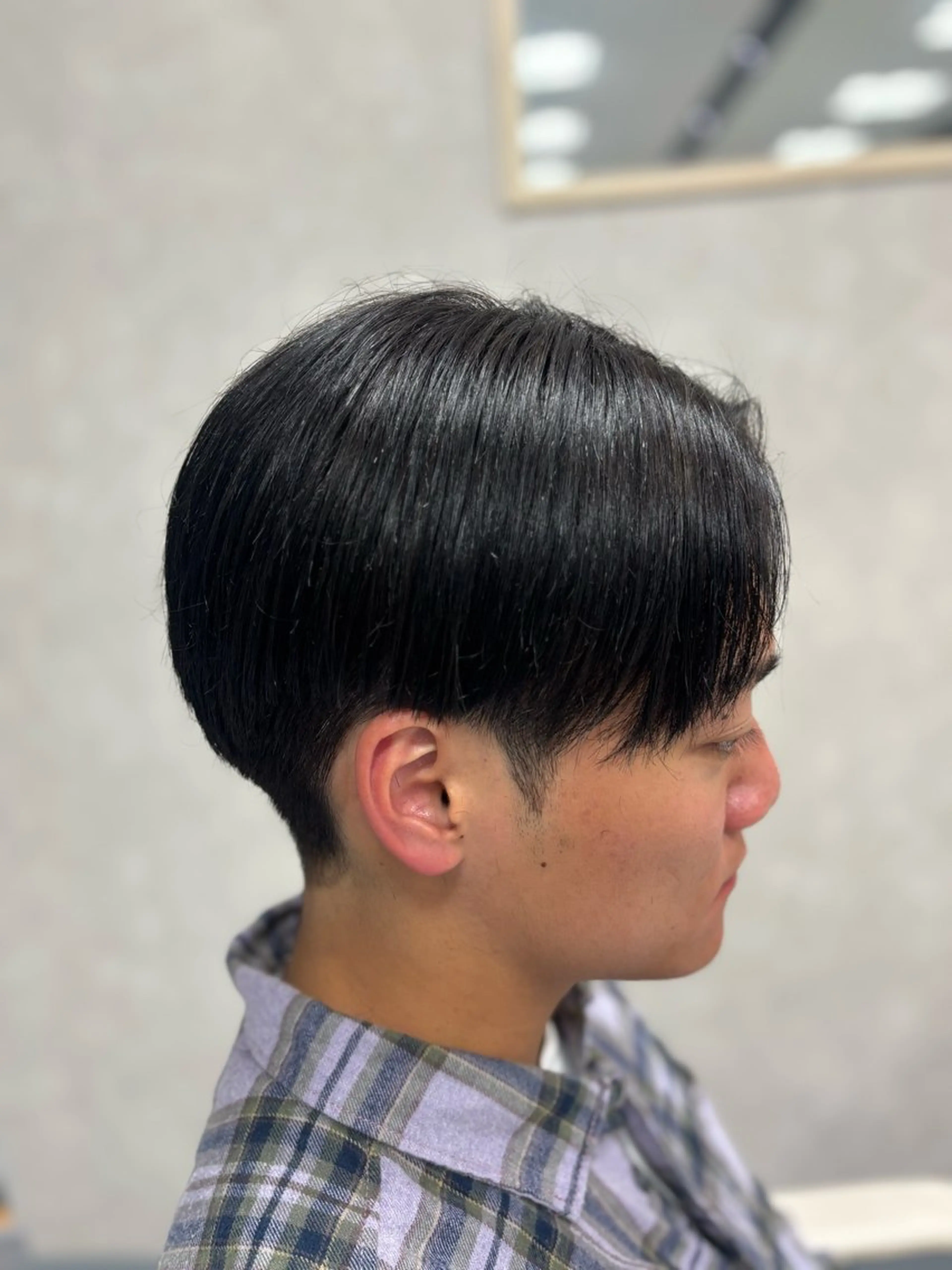 メンズ カット ヘアカラー メンズ特化韓国風 パーマスタイル/りんのヘアスタイル