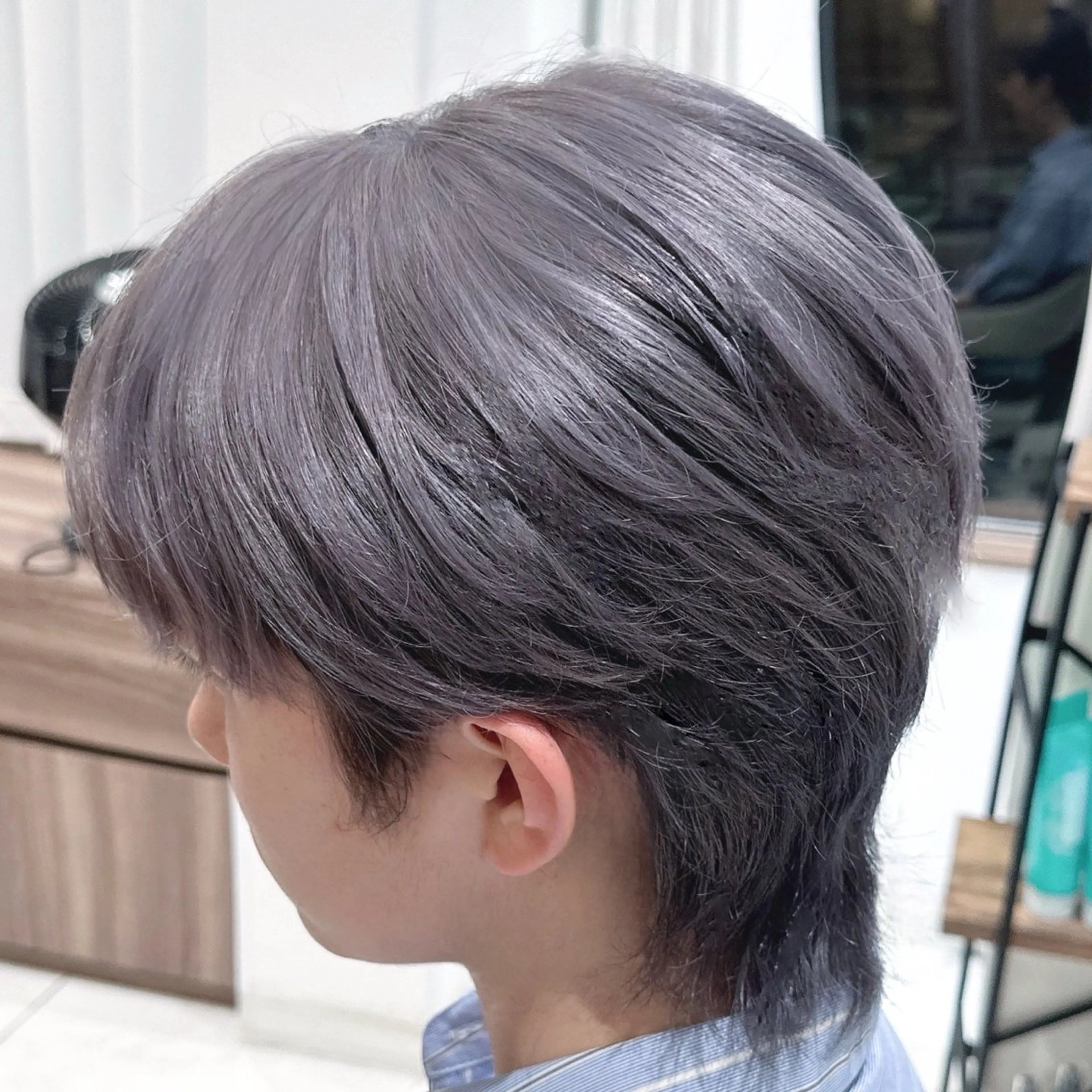 カラー メンズ ラフィス池袋所属・✨本格的韓国スタイル 特化✨ﾊﾙｶ✨️のヘアスタイル