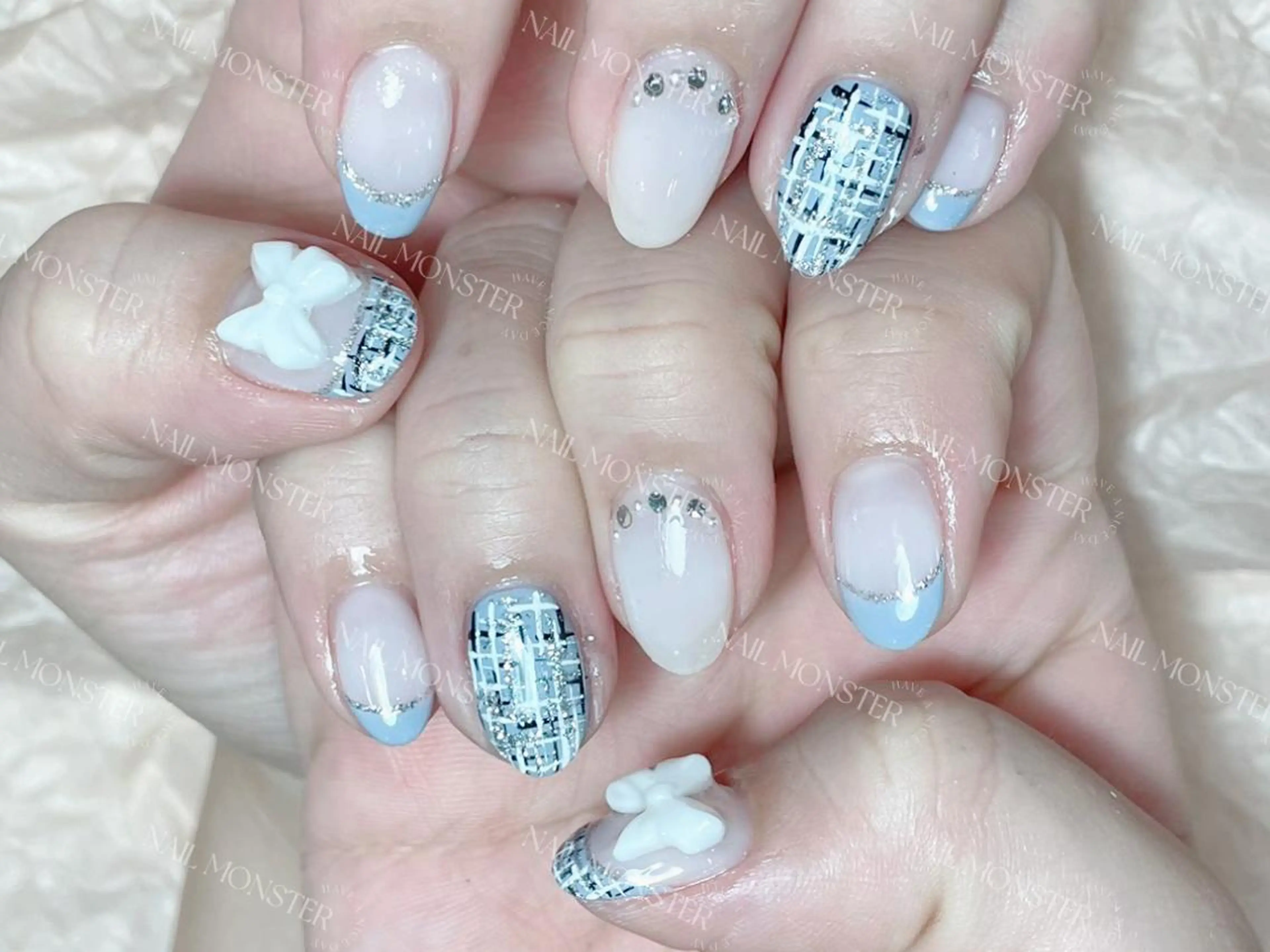 ネイル 持ち込み YUKI_ Monster💟のネイルデザイン