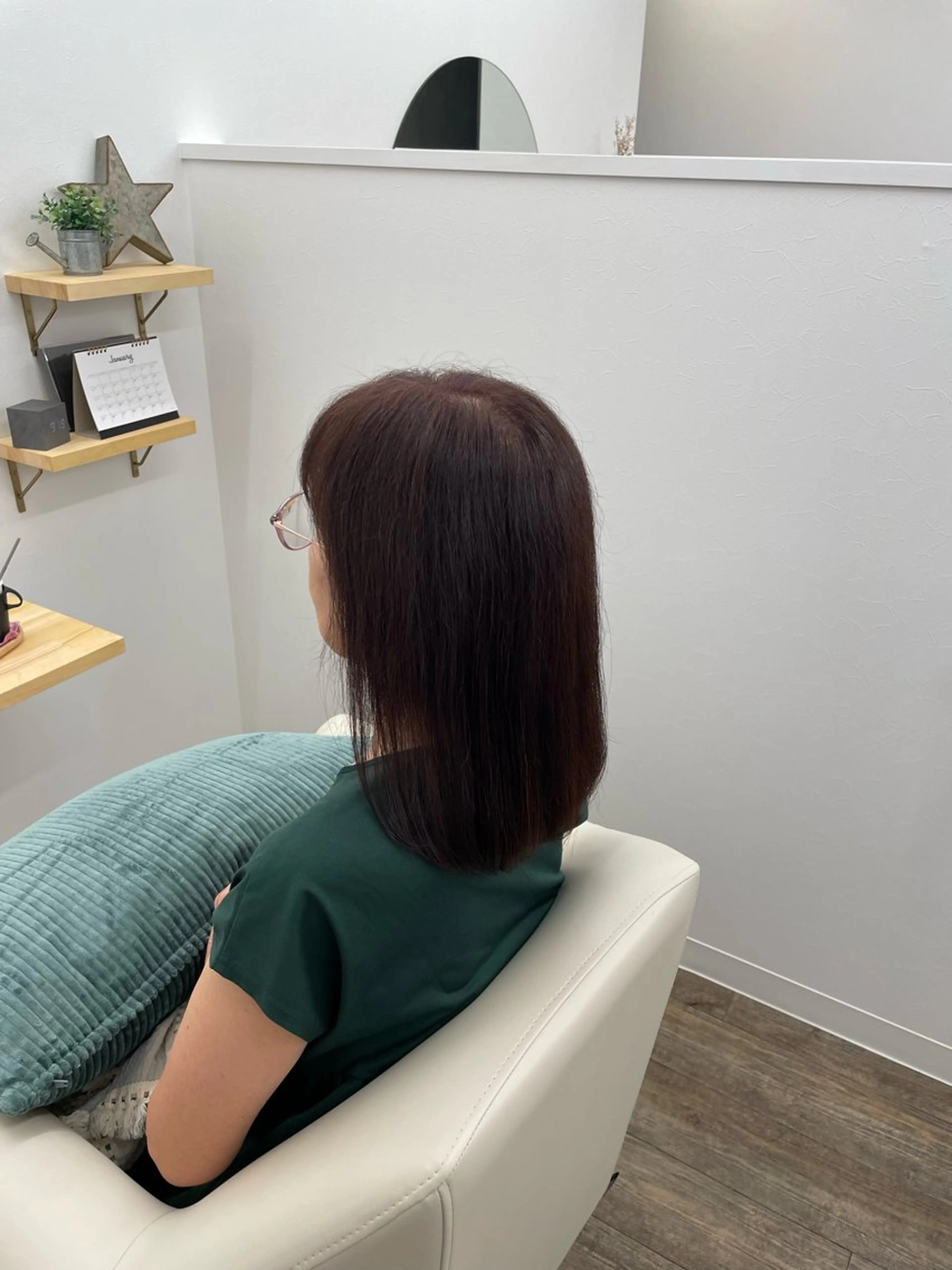 【🌙17時以降限定・黒髪卒業🌙】垢抜けトーンアップ+カット+トリートメントの写真