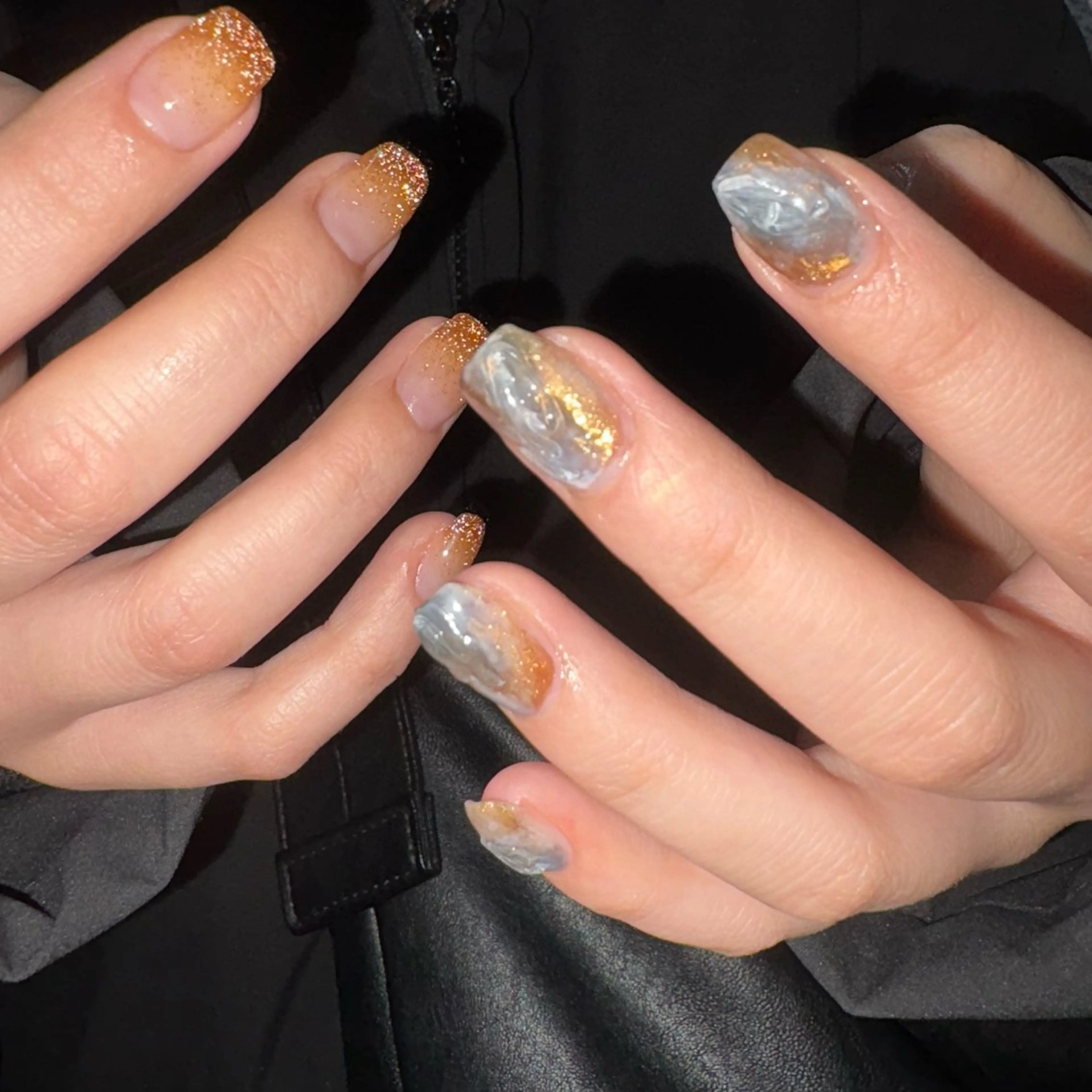 ネイル アートネイル ハンドネイル カメレオン京橋🌻 草葉由佳のネイルデザイン