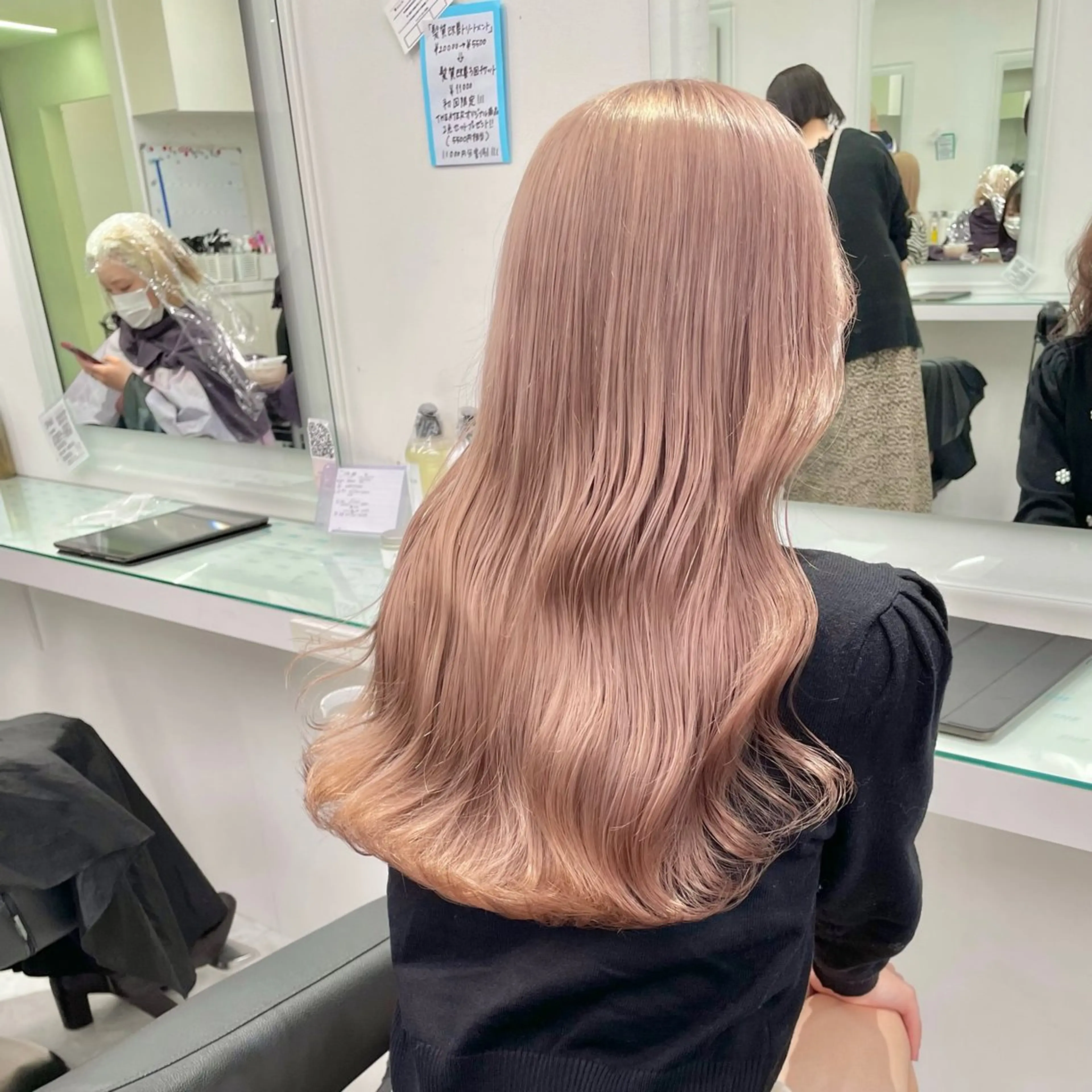 ロング カラー 💖ミルクティー💖 あかり💖のヘアスタイル