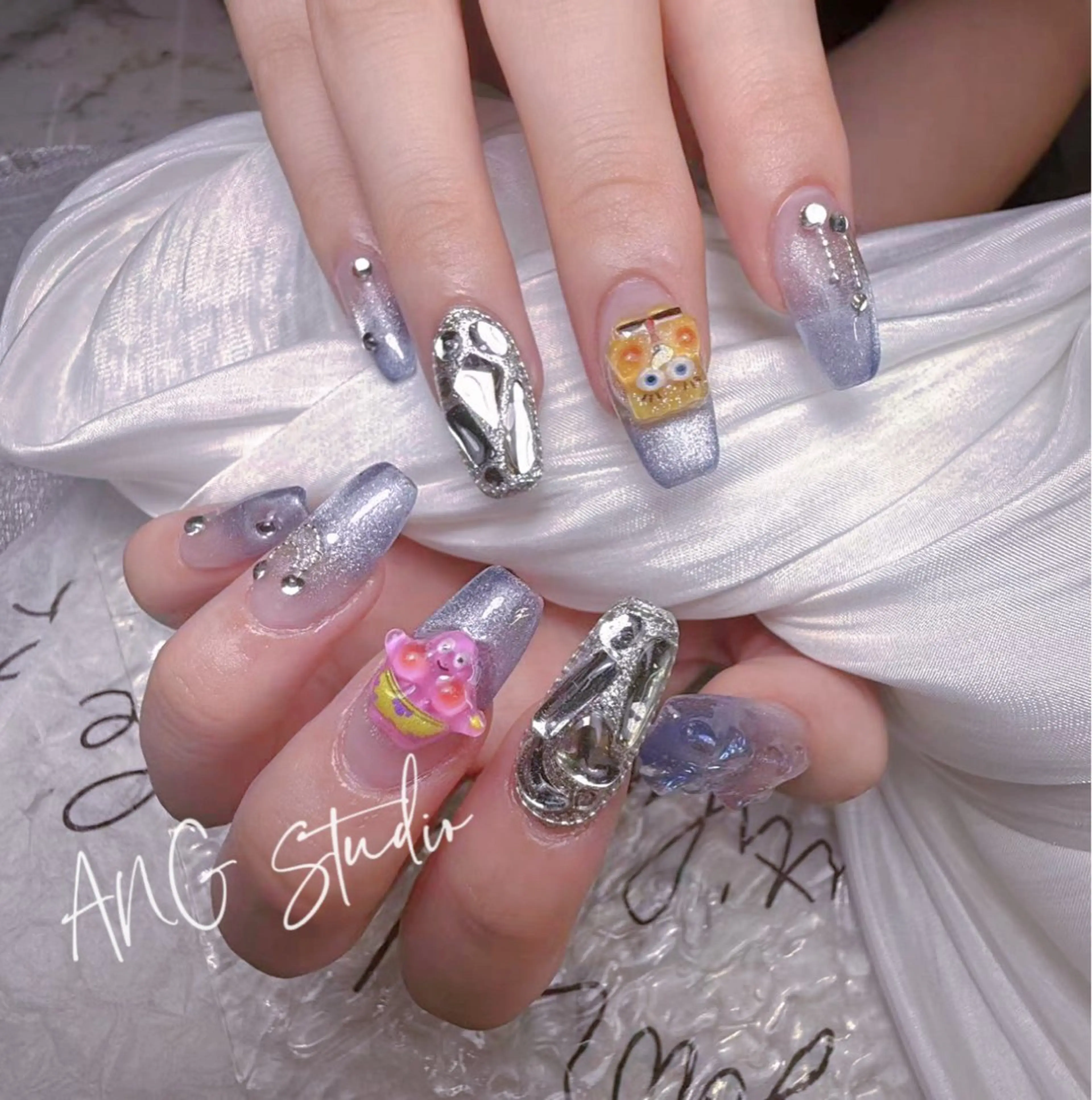 ネイル ハンドネイル ハンドケア ANG Studioのネイルデザイン