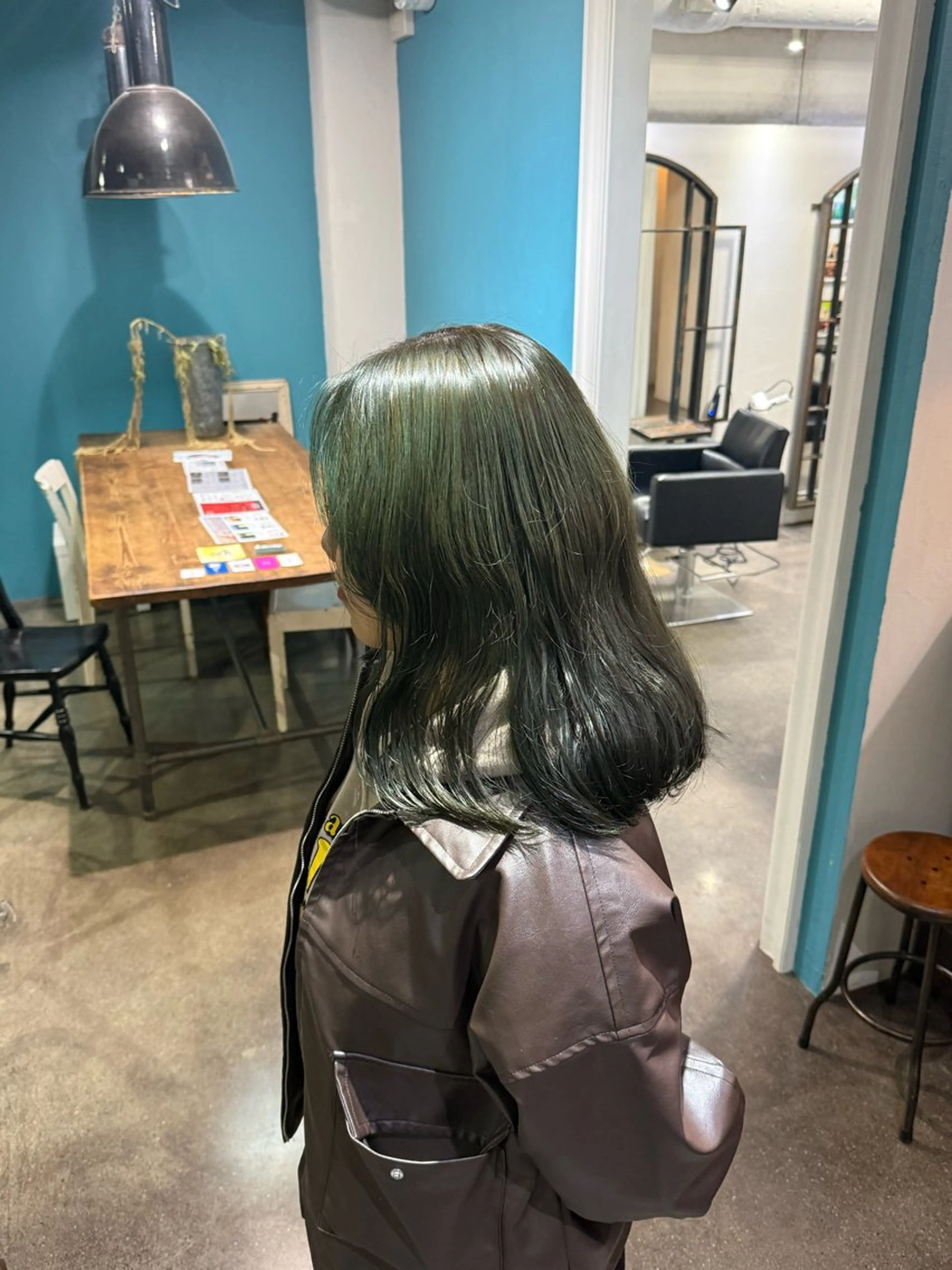 カラー ヘアカラー 北條 太基のヘアスタイル