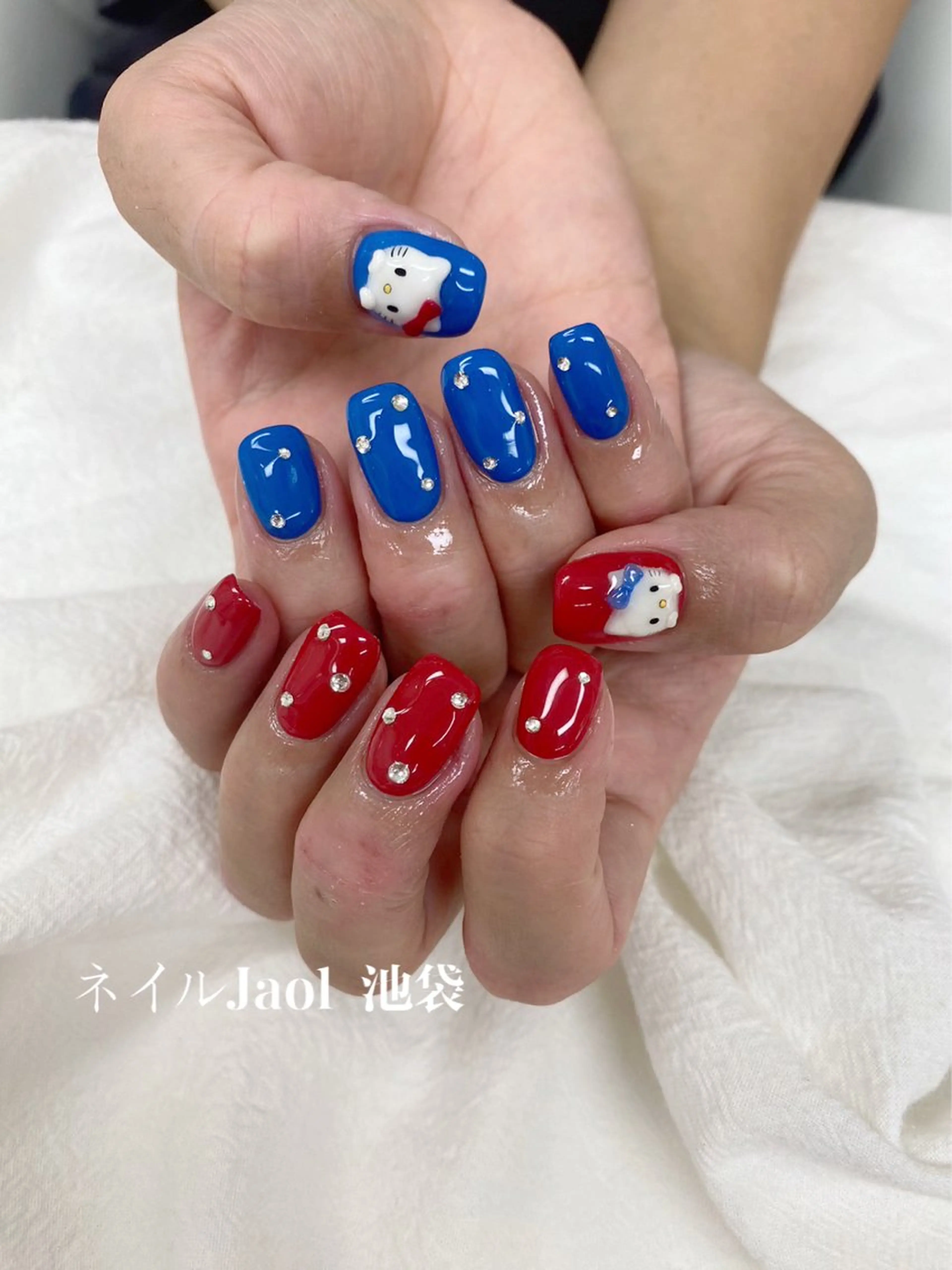 ミディアム ハンドネイル nail jaol池袋店所属・ネイルJaol 池袋のネイルデザイン