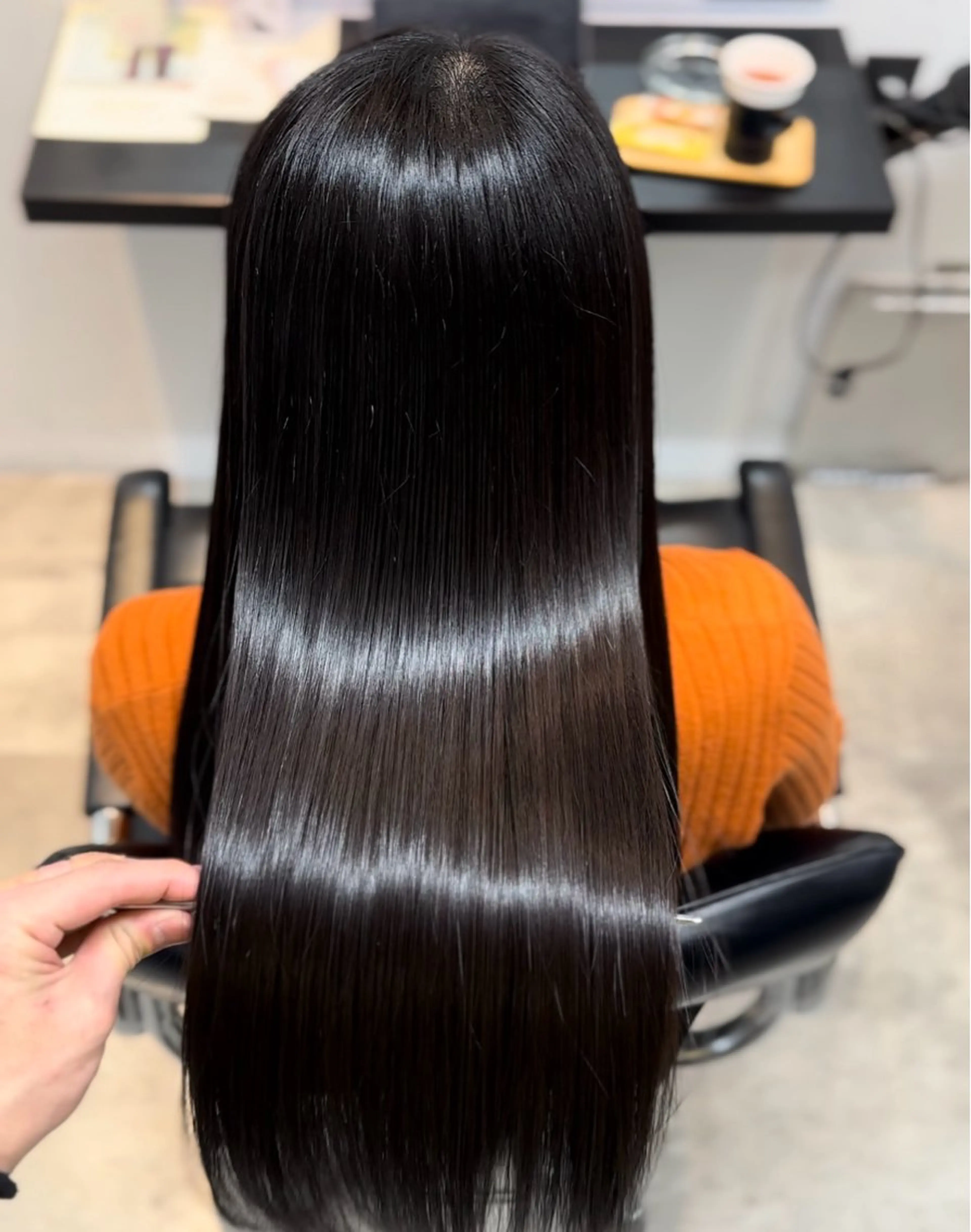 ロング 髪質改善 トリートメント トリートメント ツヤ髪 ／髪質改善 松岡将太郎のヘアスタイル