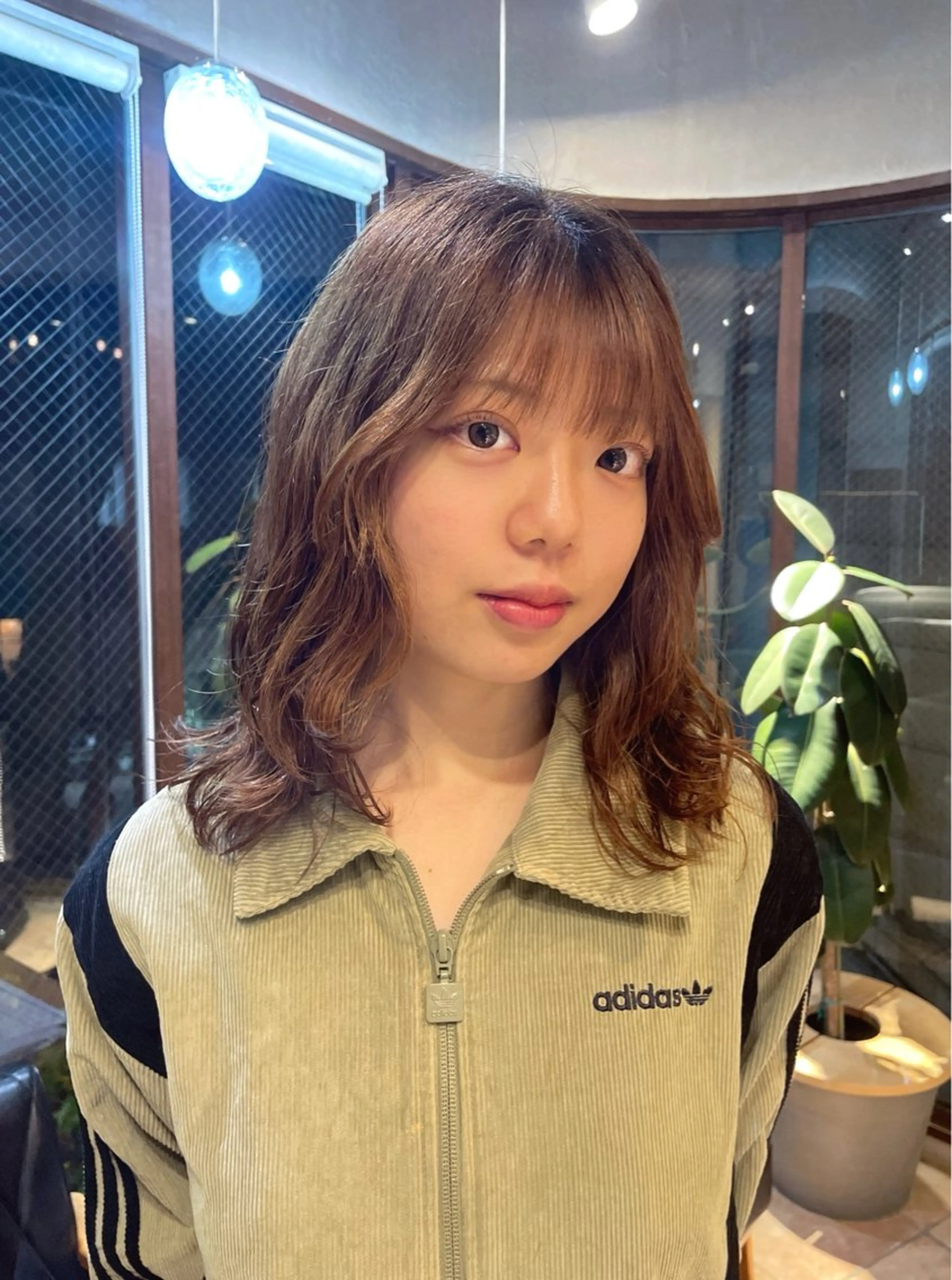 ミディアム パーマ カット パーマ ショート/似合わせ パーマ/KANOのヘアスタイル