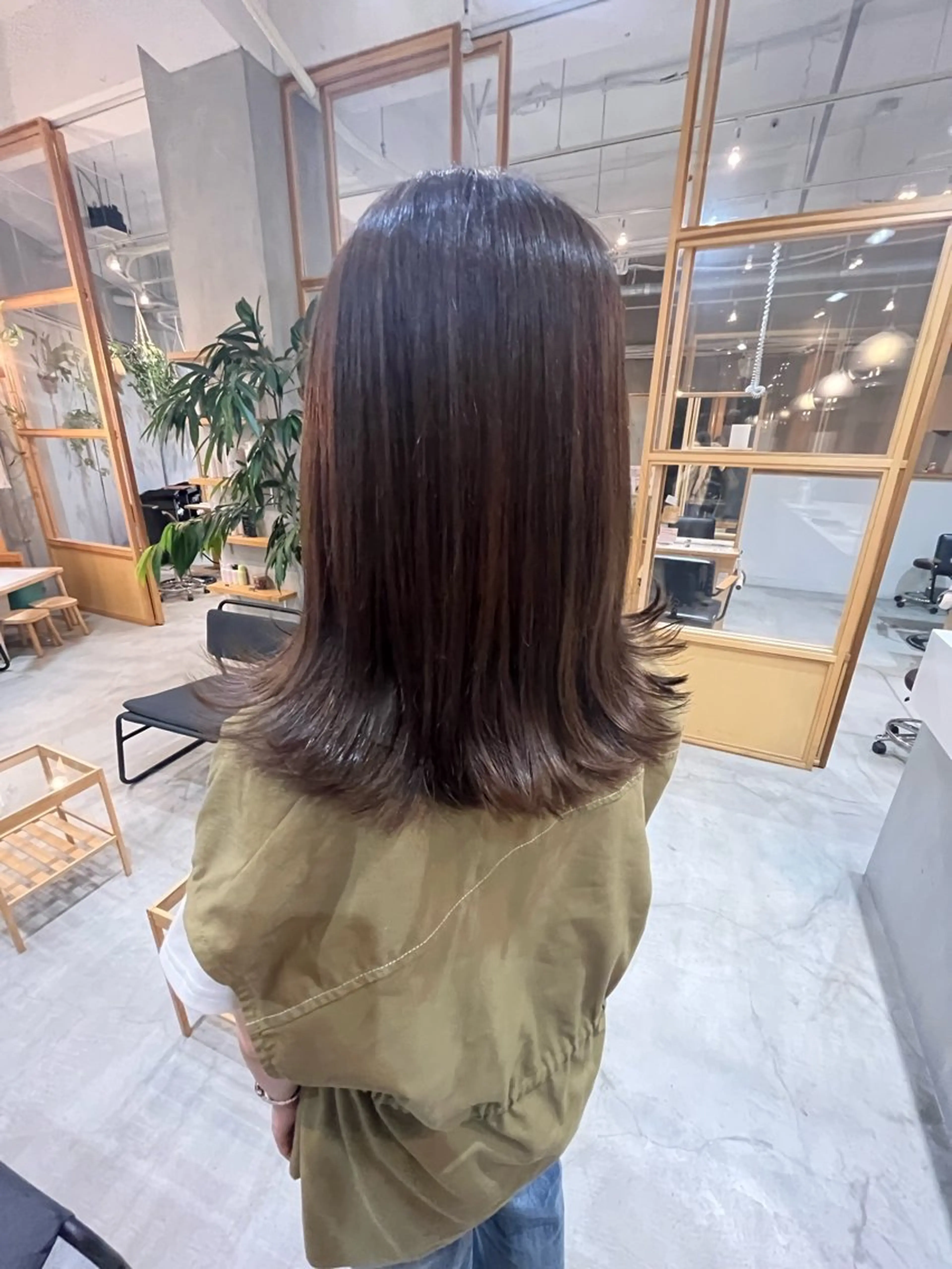 カラー 🐰FERIA 北千里 🐰のヘアスタイル