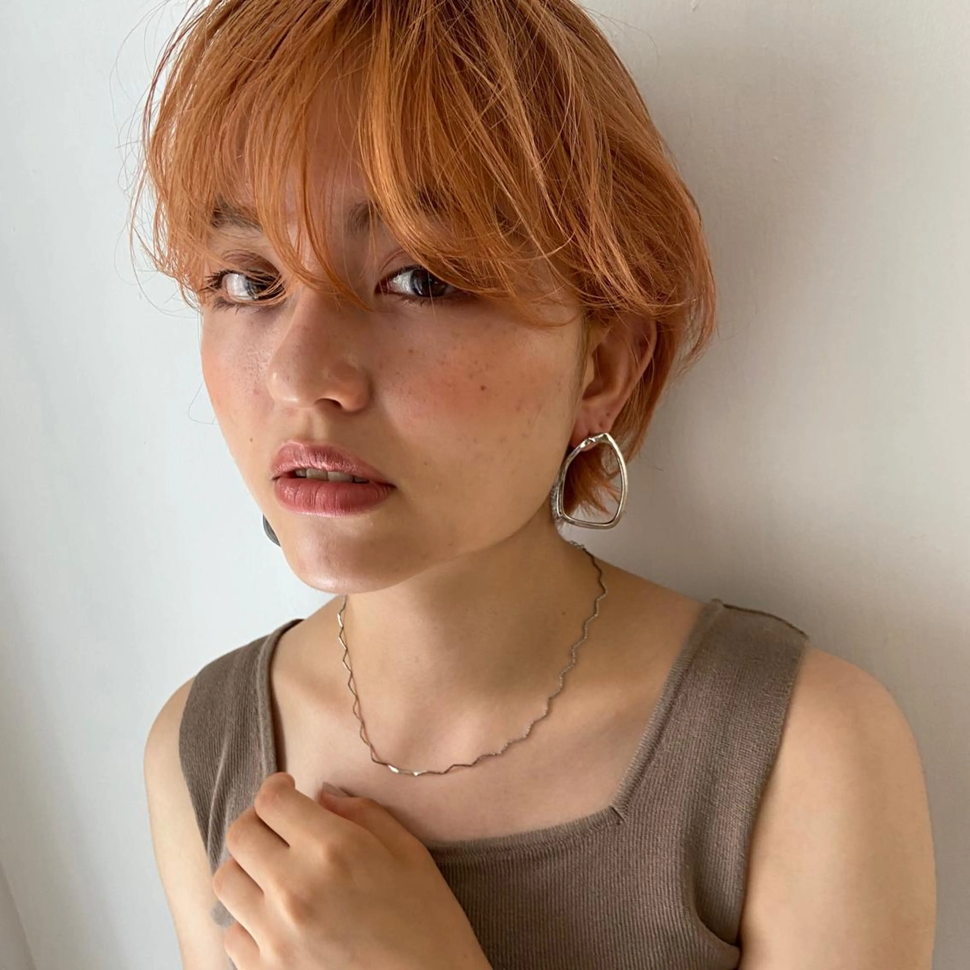 ショート カラー パーマ ヘアアレンジ メンズ キッズ ネイル マツエク・マツパ 横浜Bob美容師🤎 ERINAのヘアスタイル