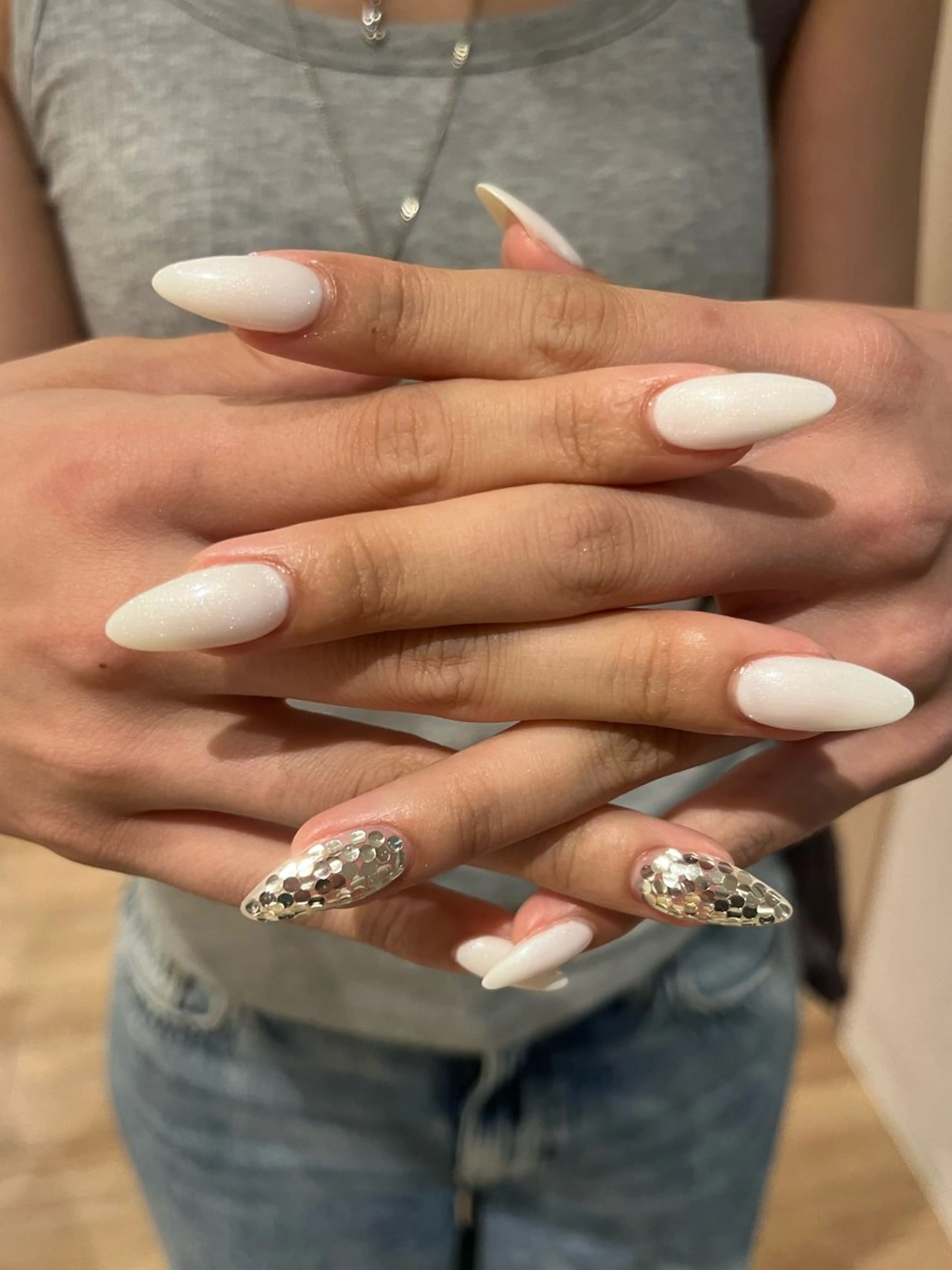 ネイル ハンドネイル Bianca 名駅　Yamazoeのネイルデザイン