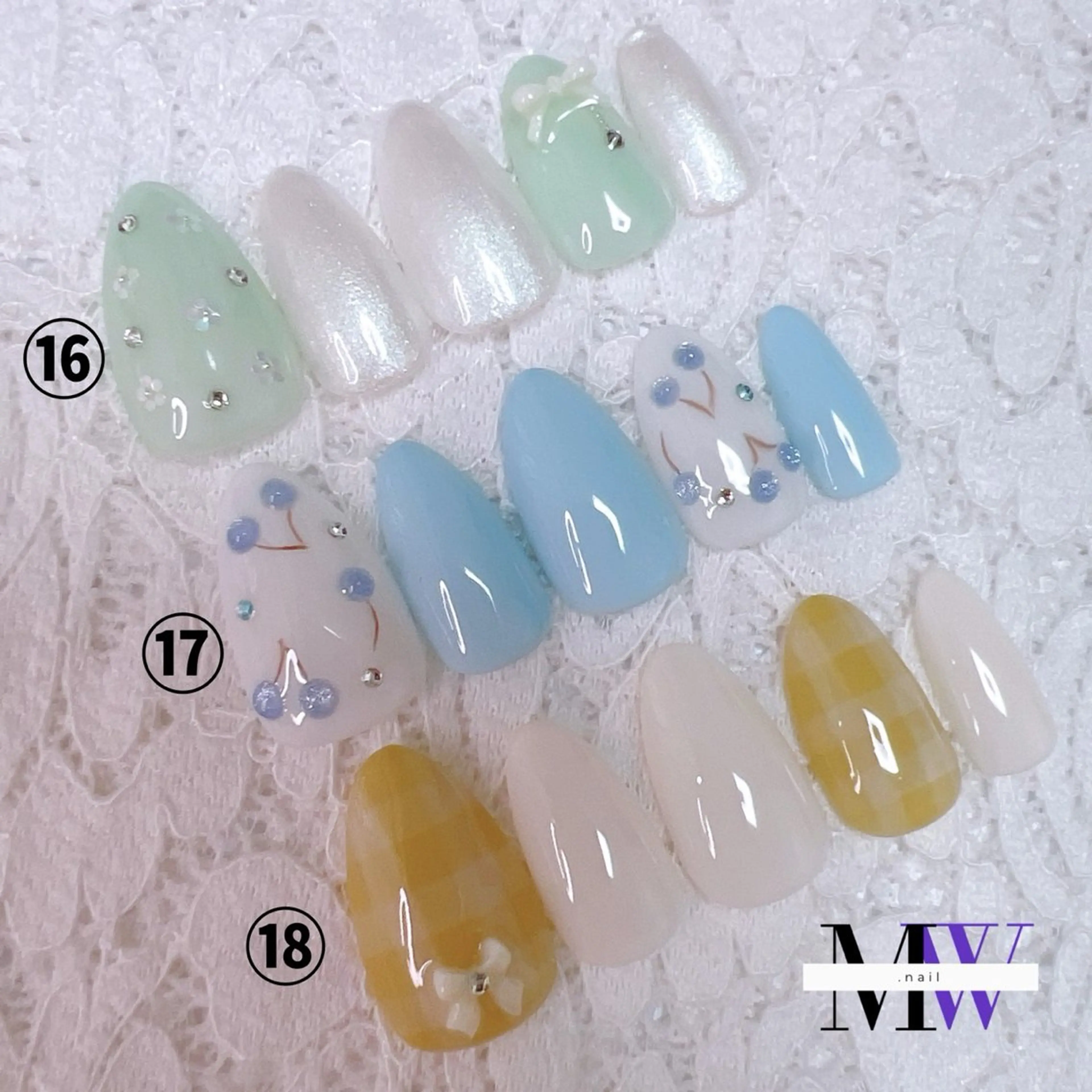 ネイル アートネイル ハンドネイル MW .nailのネイルデザイン