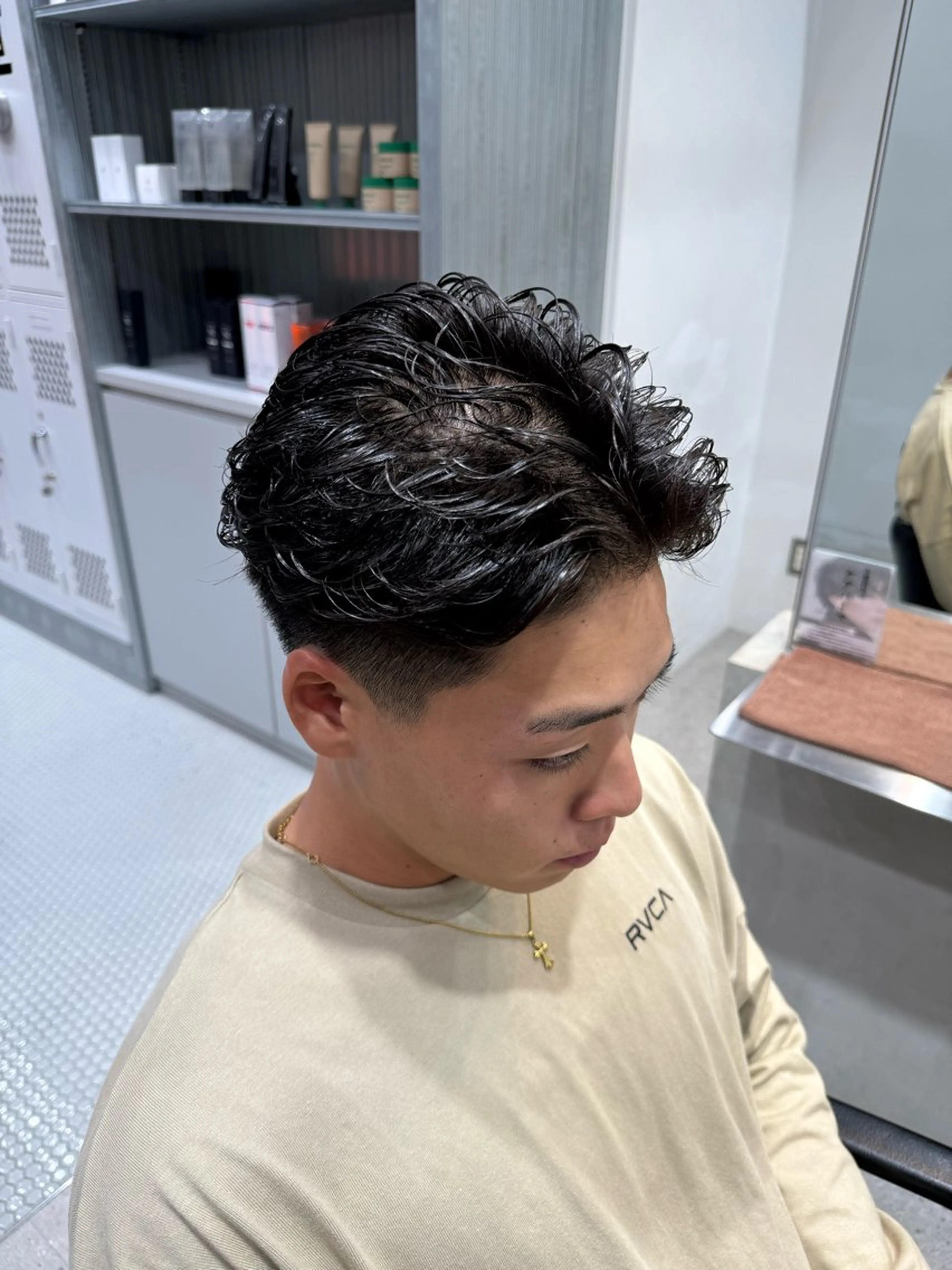 パーマ メンズ Men's salon fifth 渋谷【メンズサロン フィフス】所属・fifth/堀 佳樹のヘアスタイル