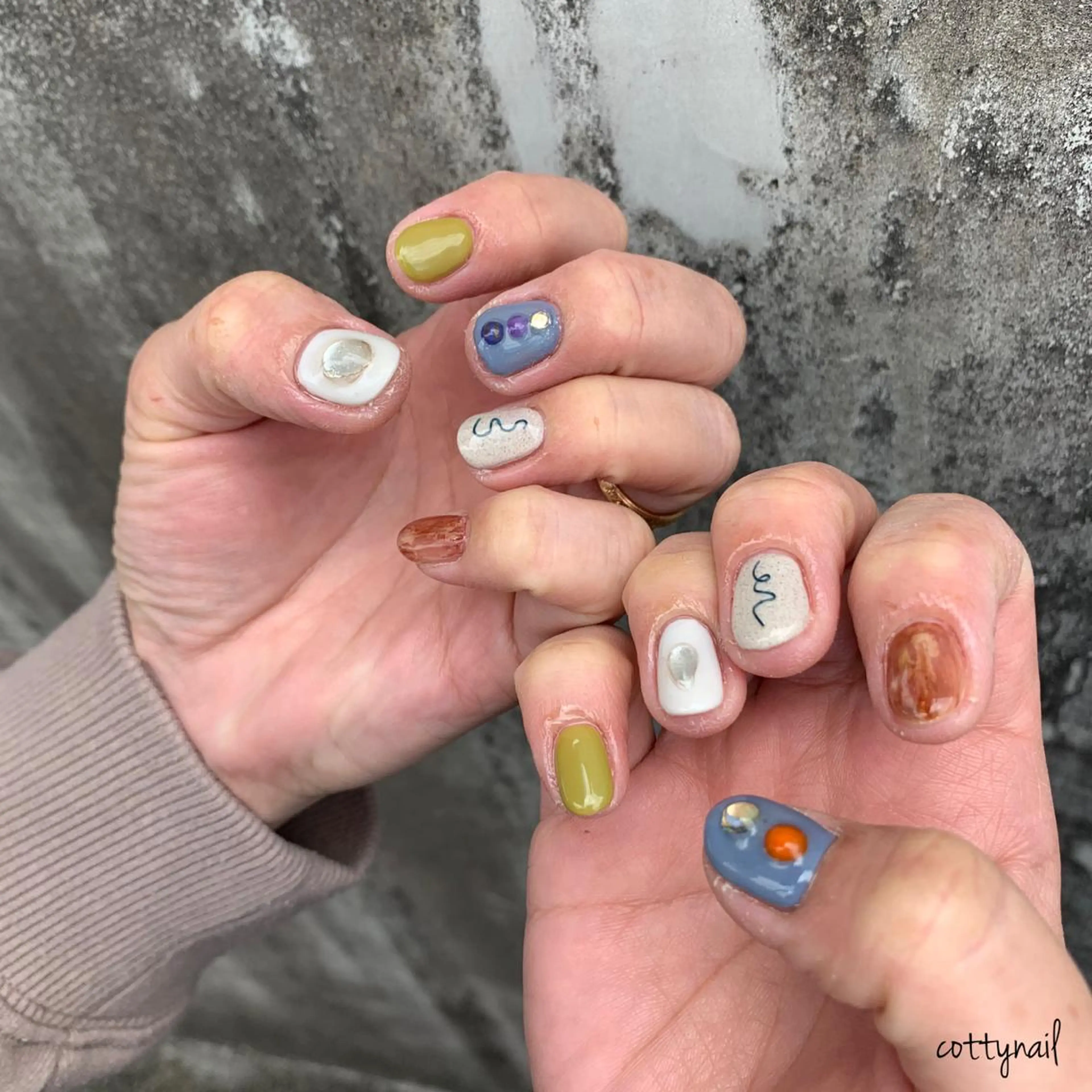ネイル アートネイル ジェルネイル ニュアンスネイル cottynail -miki-のその他イメージ