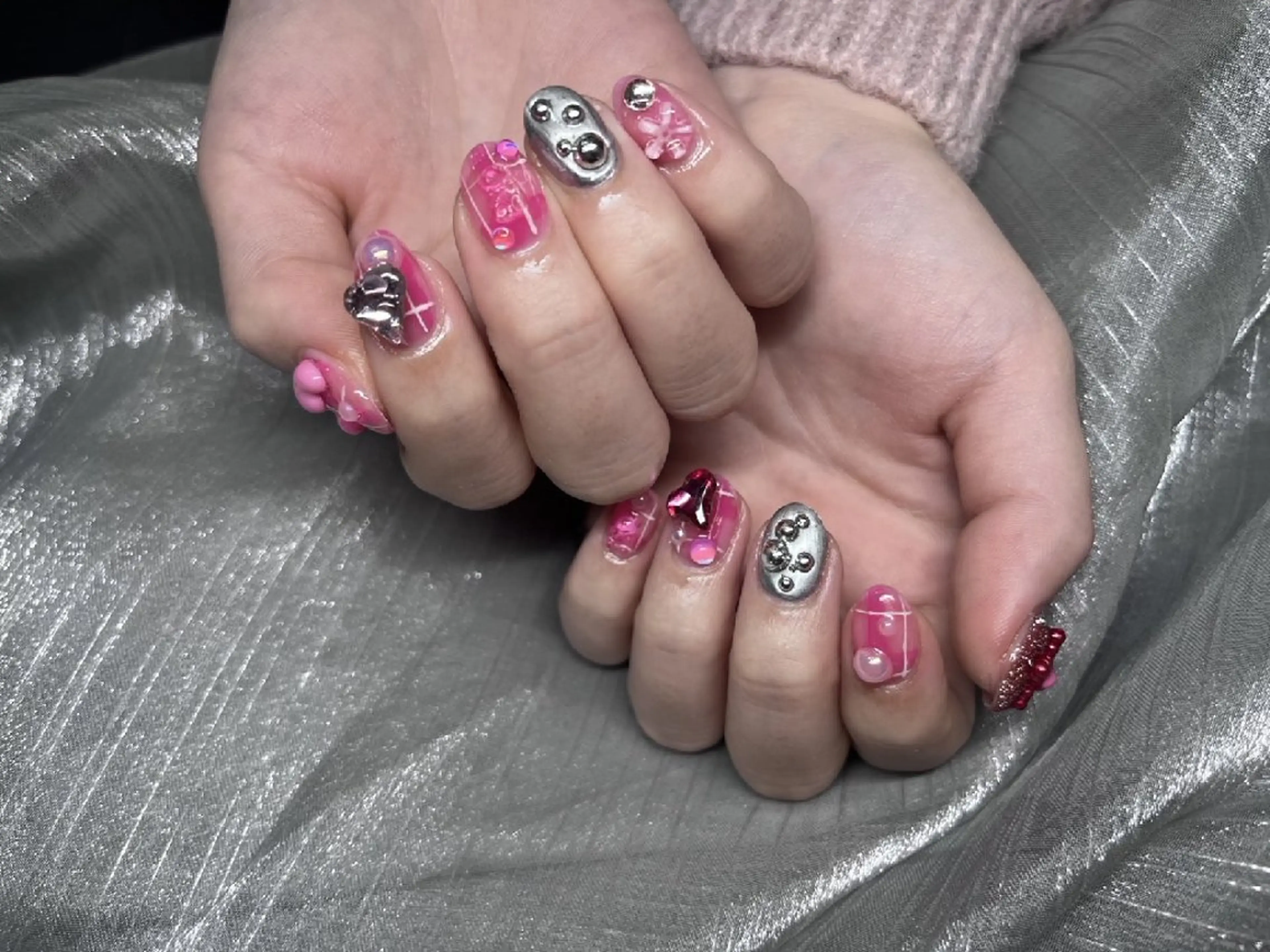 ネイル ♥Re:JUvia 　JUMI♥のネイルデザイン