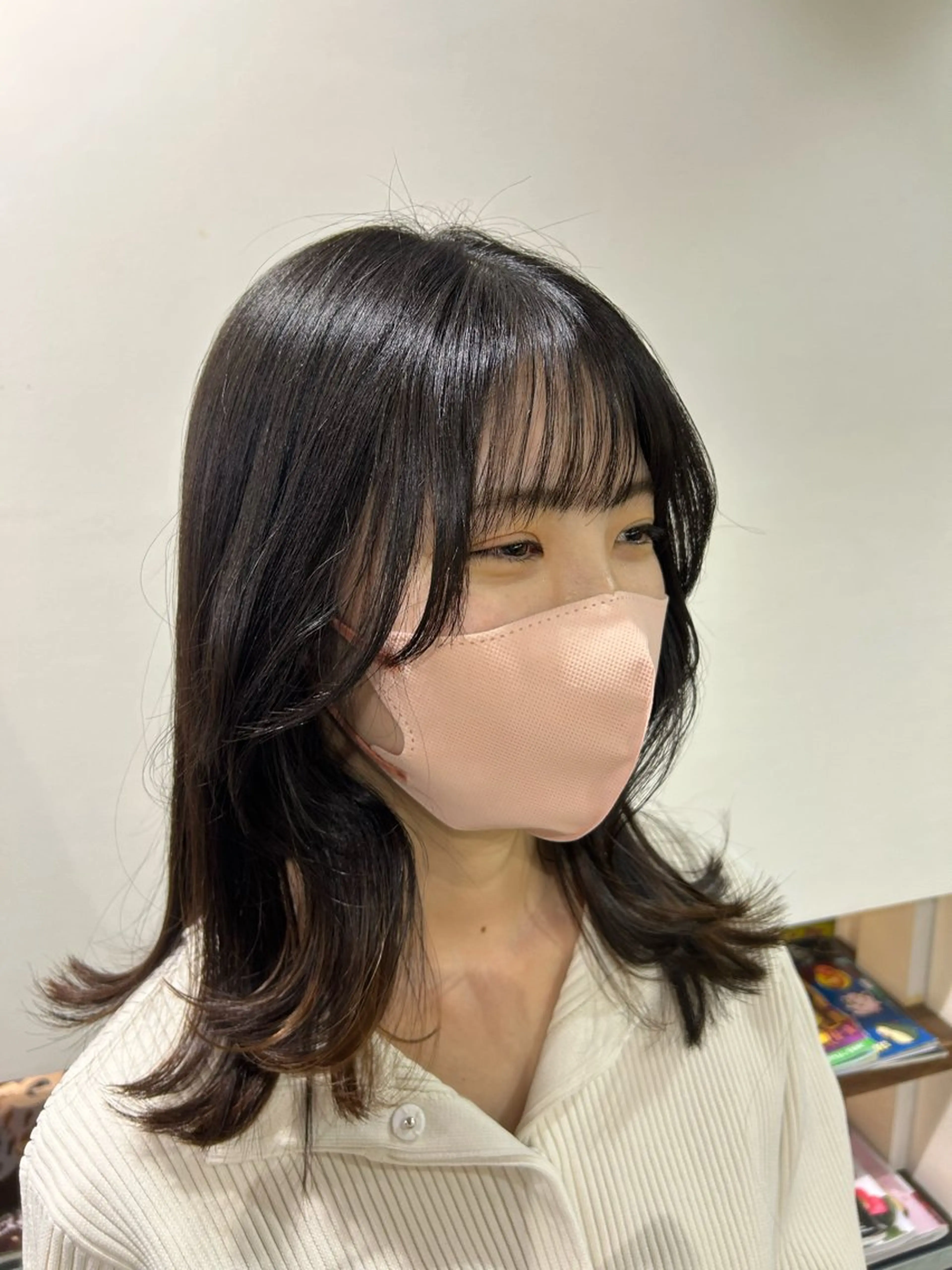 ミディアム unsarto所属・レイヤー💫パーマ 🌙 nanacoのヘアスタイル