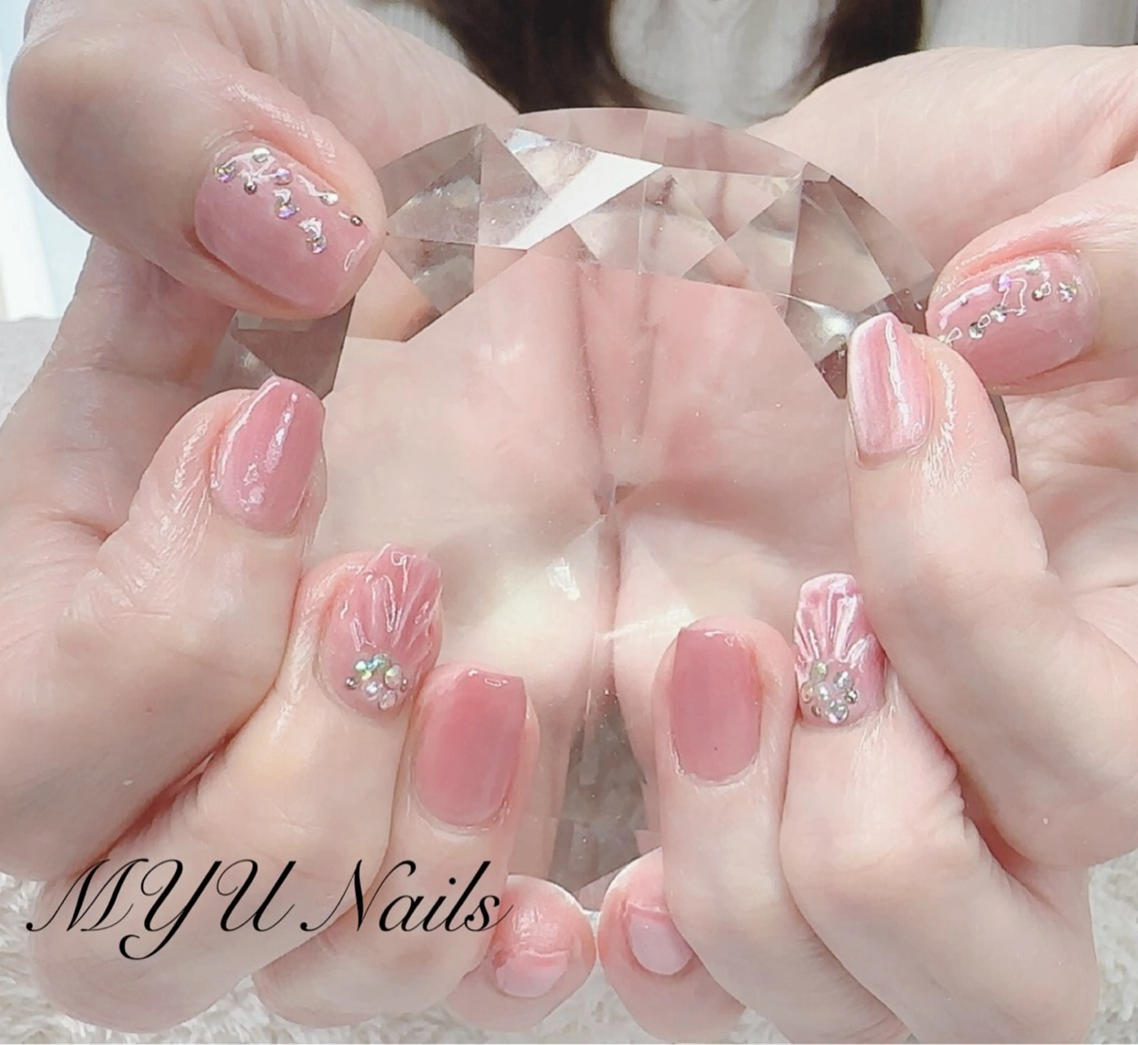 ネイル ジェルネイル 持ち込み パラジェル ハンドネイル MYU Nails所属・MYU Nailsのネイルデザイン