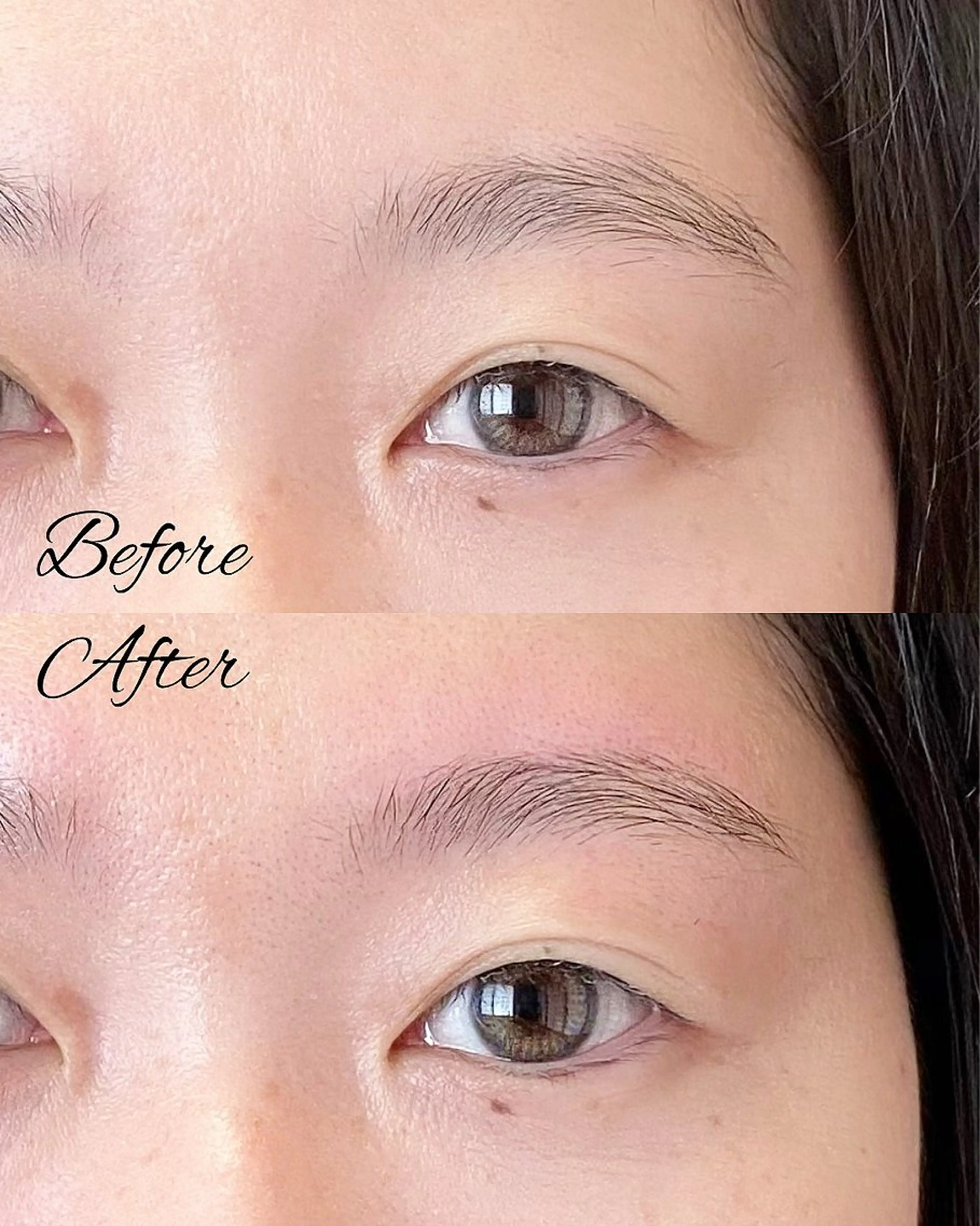 眉スタイリング/モニター(WAX.パーマ.間引き)の写真