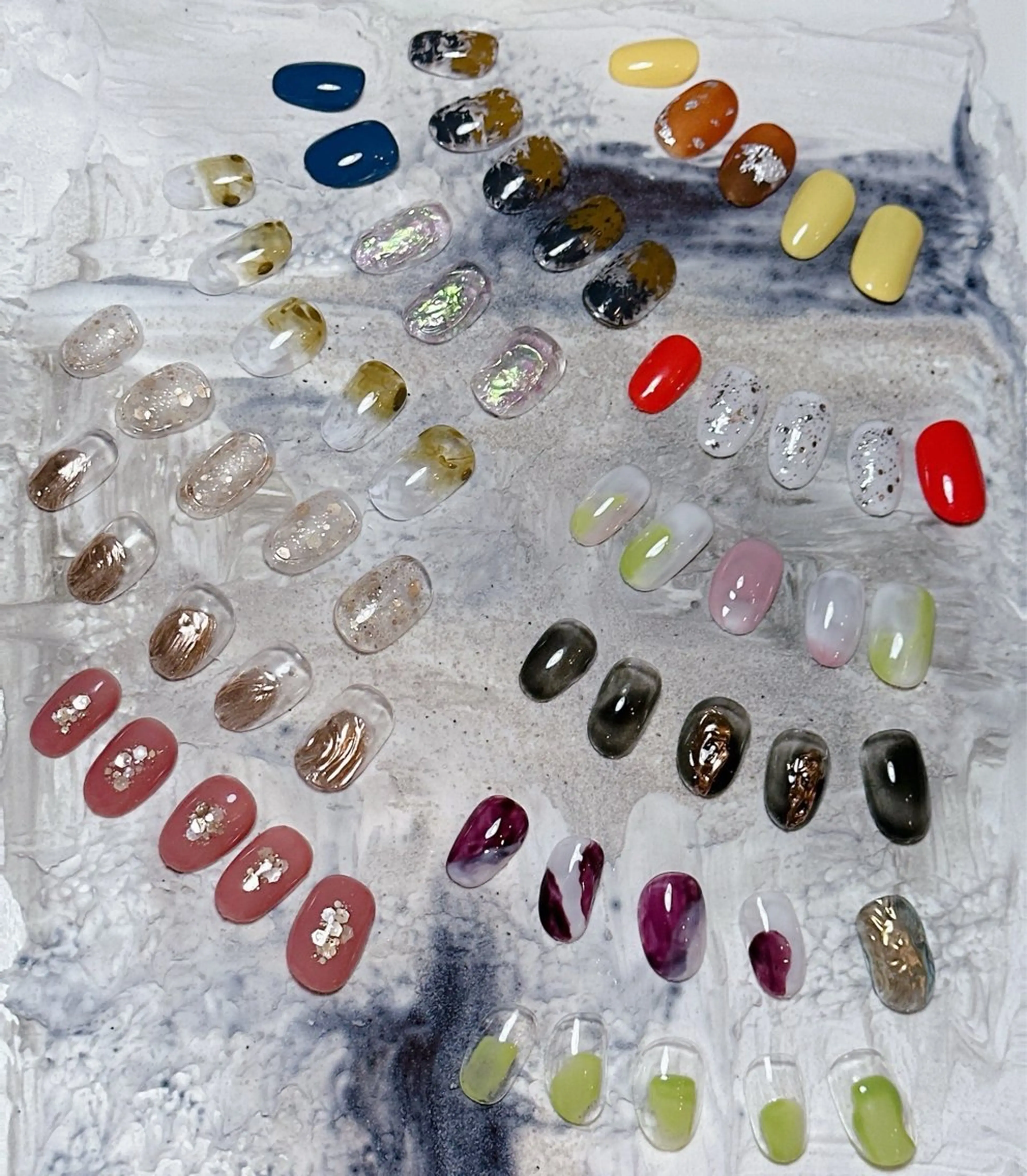 ネイル アートネイル ハンドネイル fam.LMN所属・LMN Rei🐰ᩚのネイルデザイン