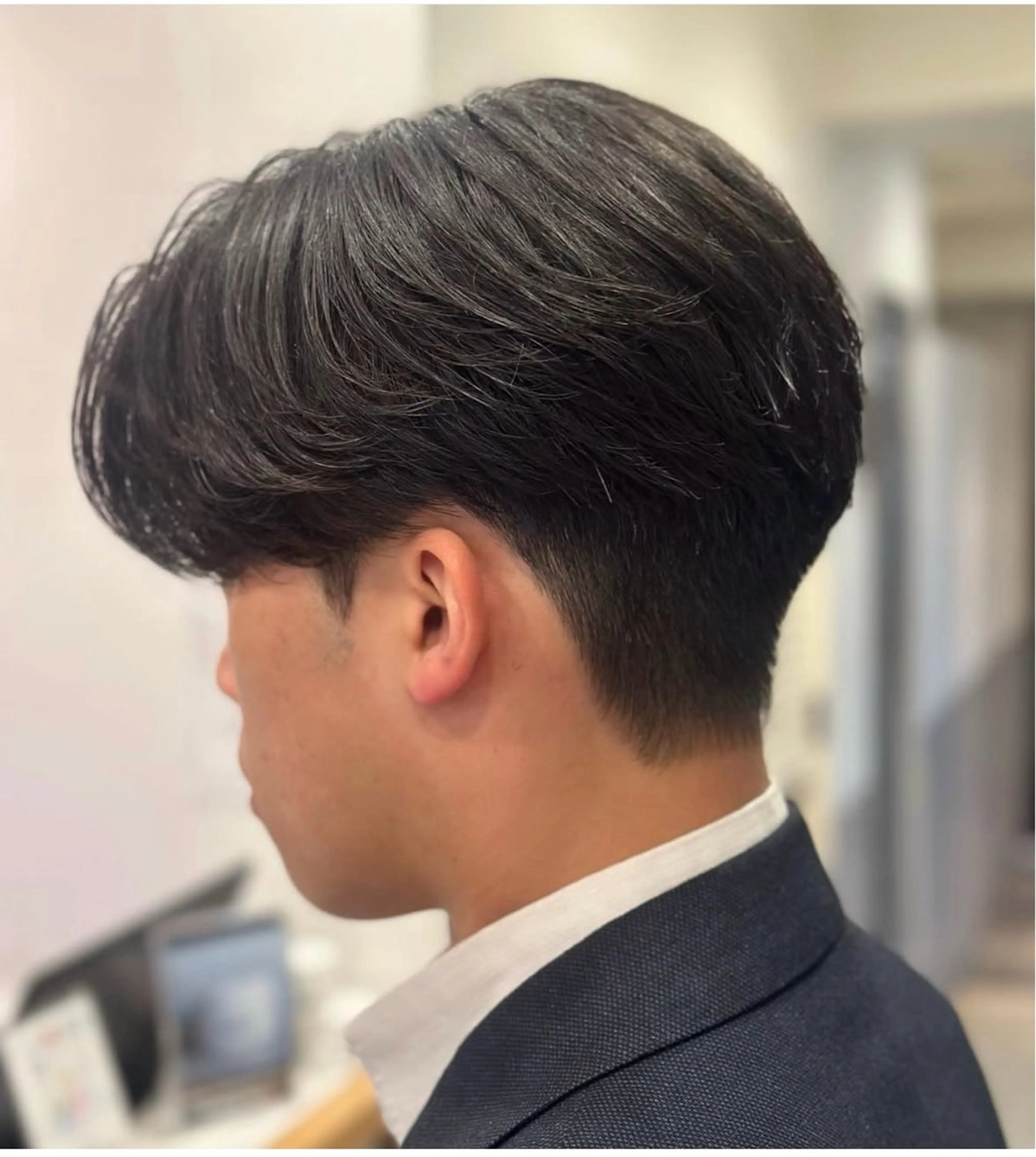 ショート メンズ メンズパーマ くせ毛 SALOWIN新宿三丁目所属・新宿/新宿三丁目 メンズハイライト梶原のヘアスタイル