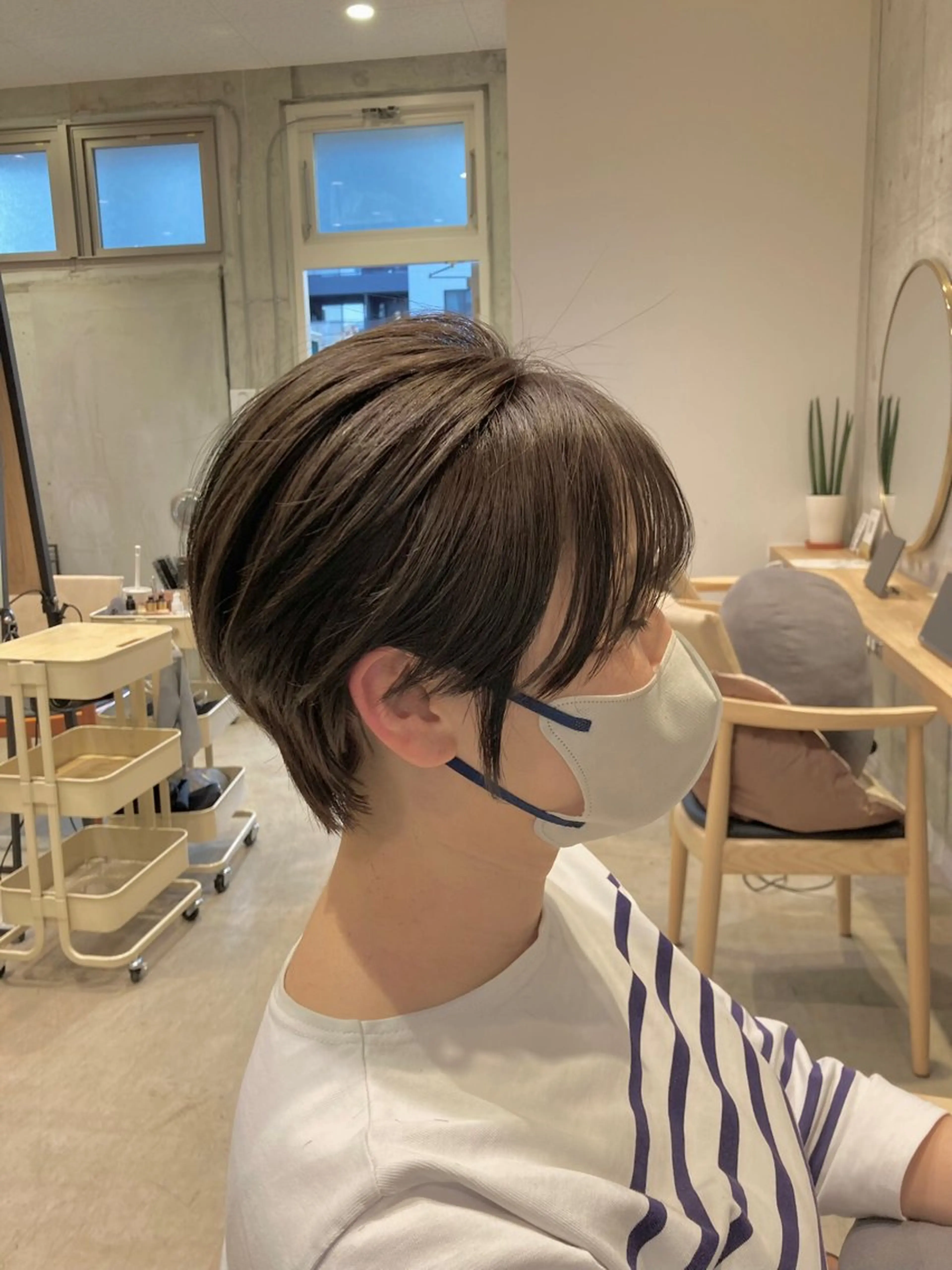 ショート カラー 豊中/メンズ特化 岡田 龍之介のヘアスタイル