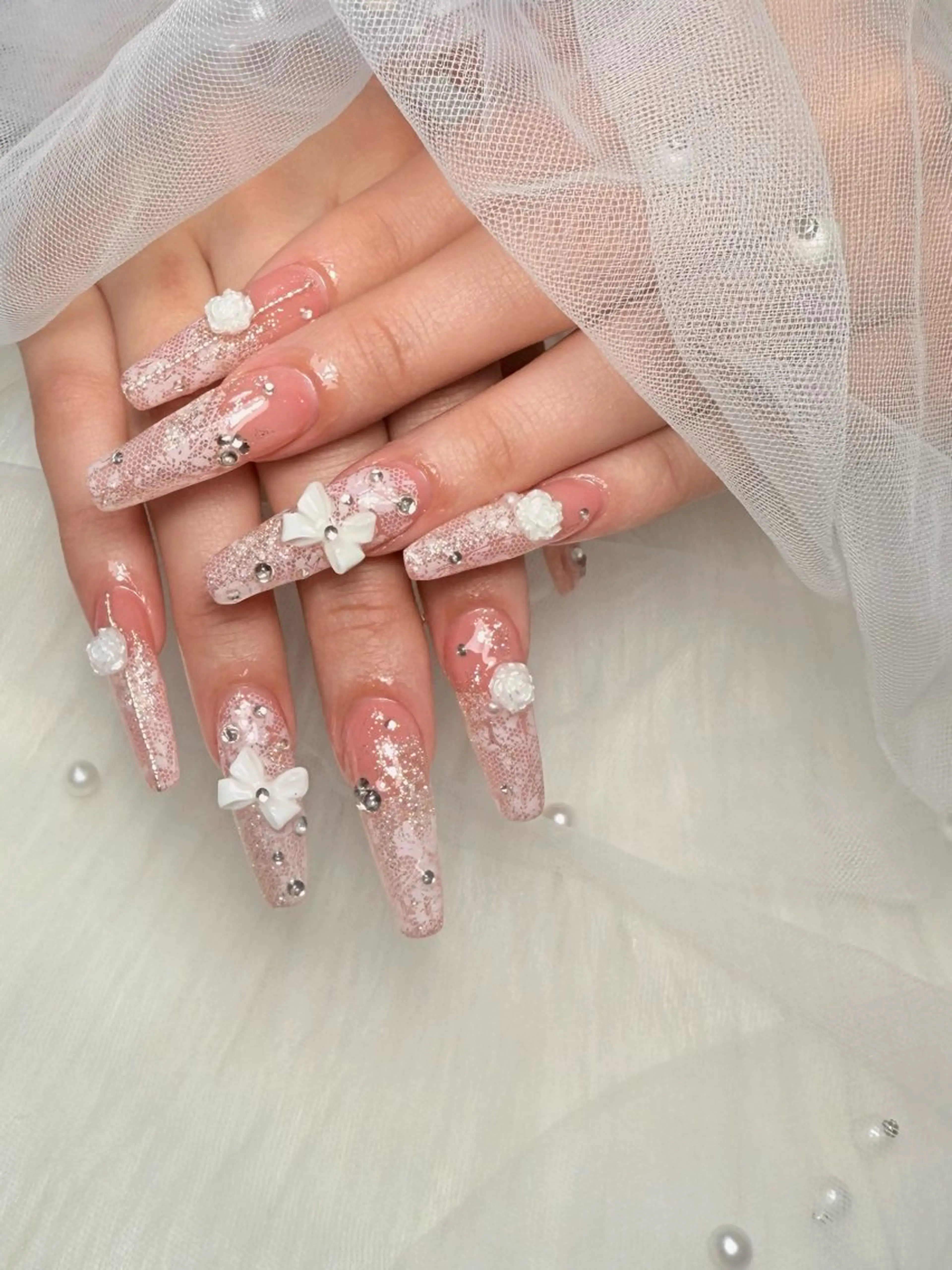 セミロング ハンドネイル 🌹Belle Nail🌹のネイルデザイン