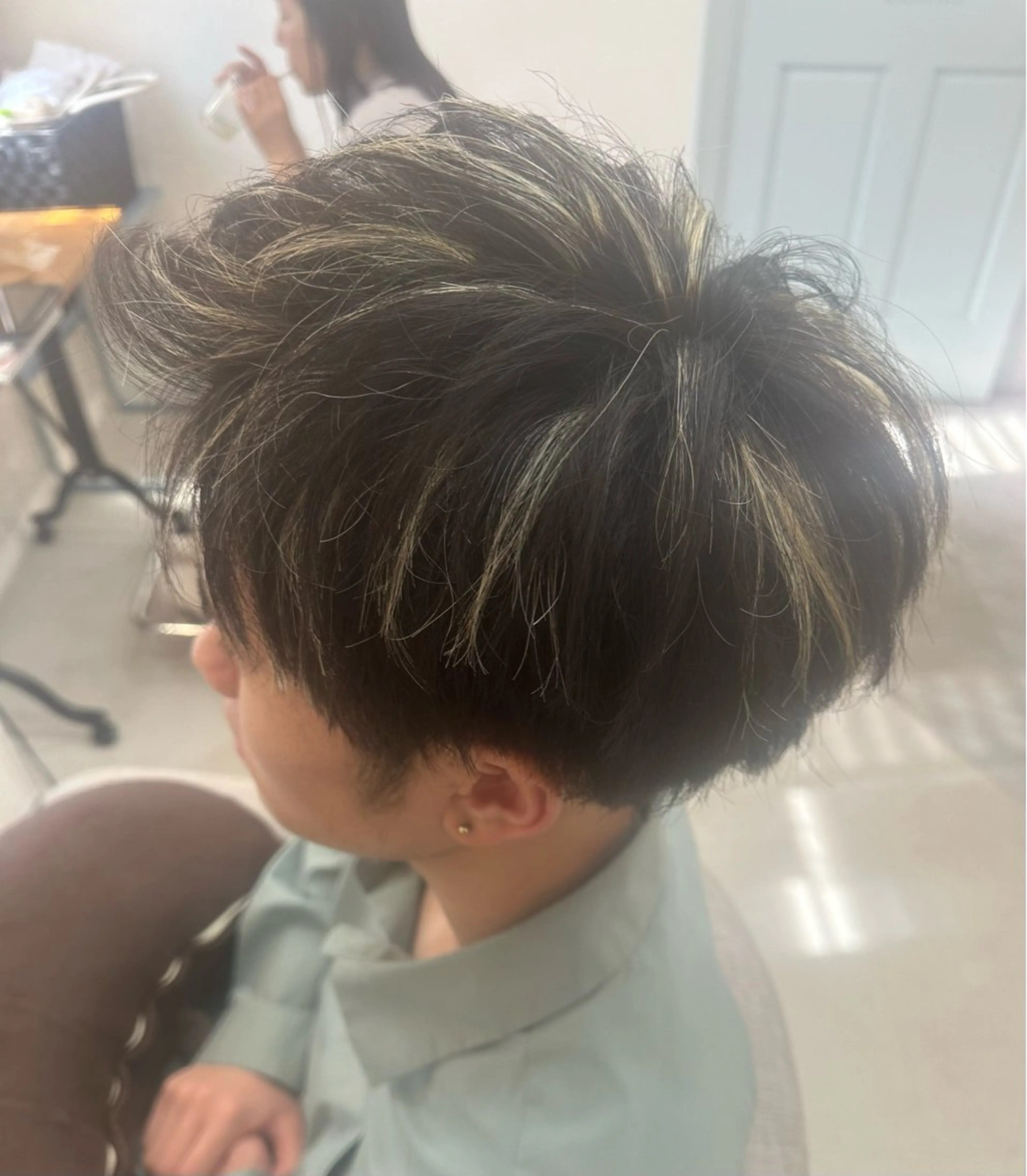 ショート 村松陸斗 メテオストレートのヘアスタイル