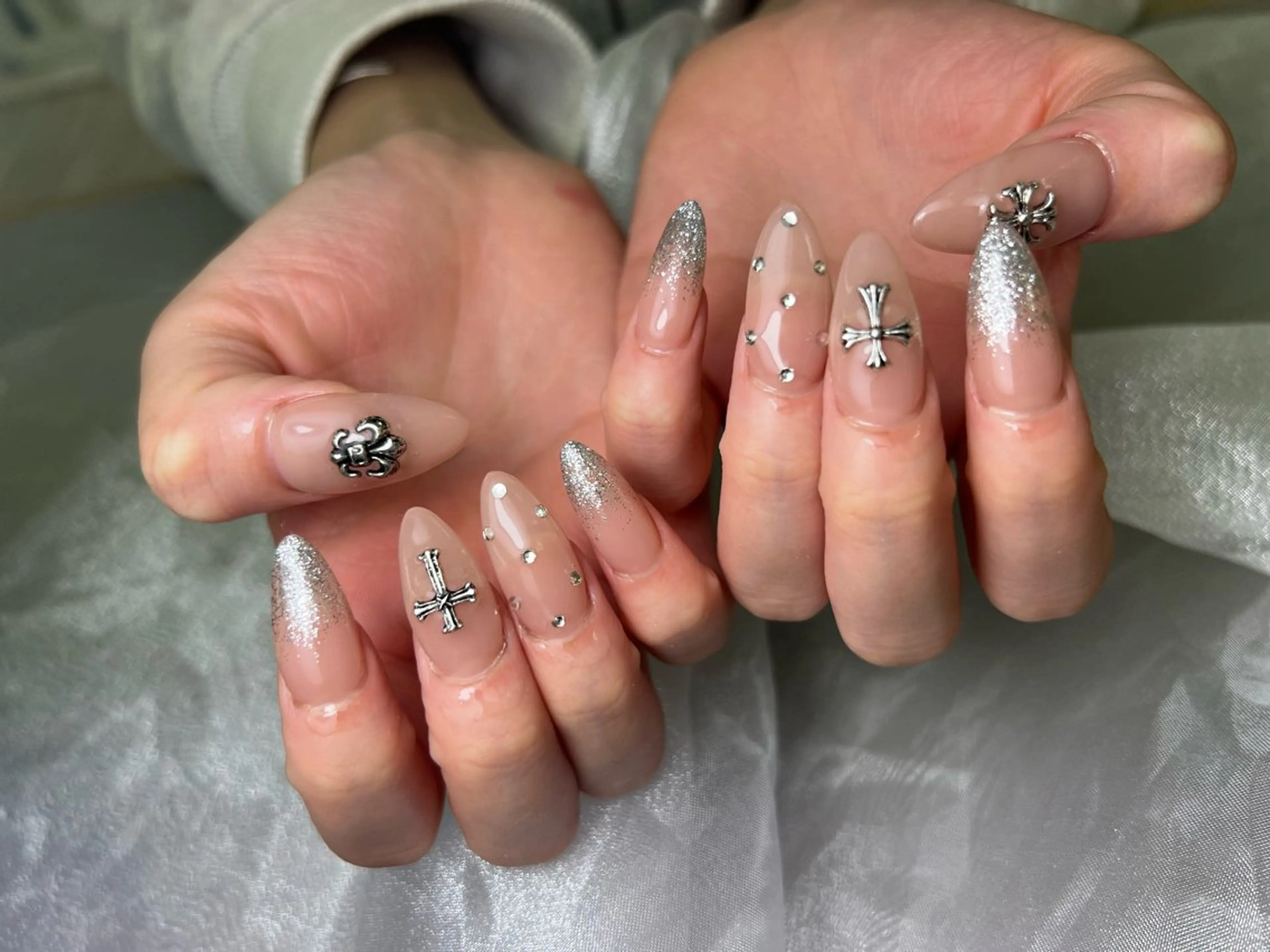 ネイル ハンドネイル Mana‪ ‪·͜· ❤︎‬のネイルデザイン