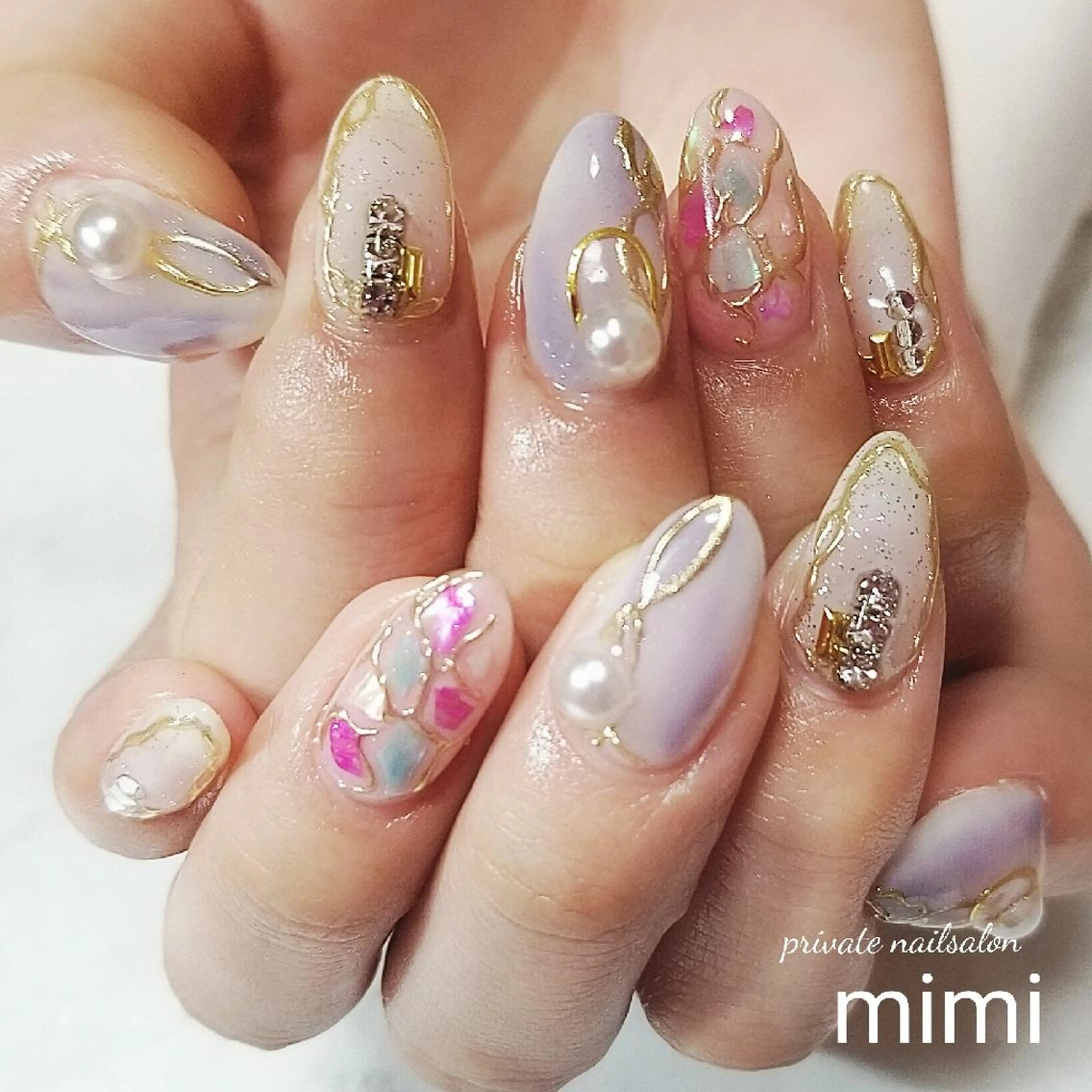 ネイル ハンドネイル 博多ネイル ｍｉｍｉのネイルデザイン