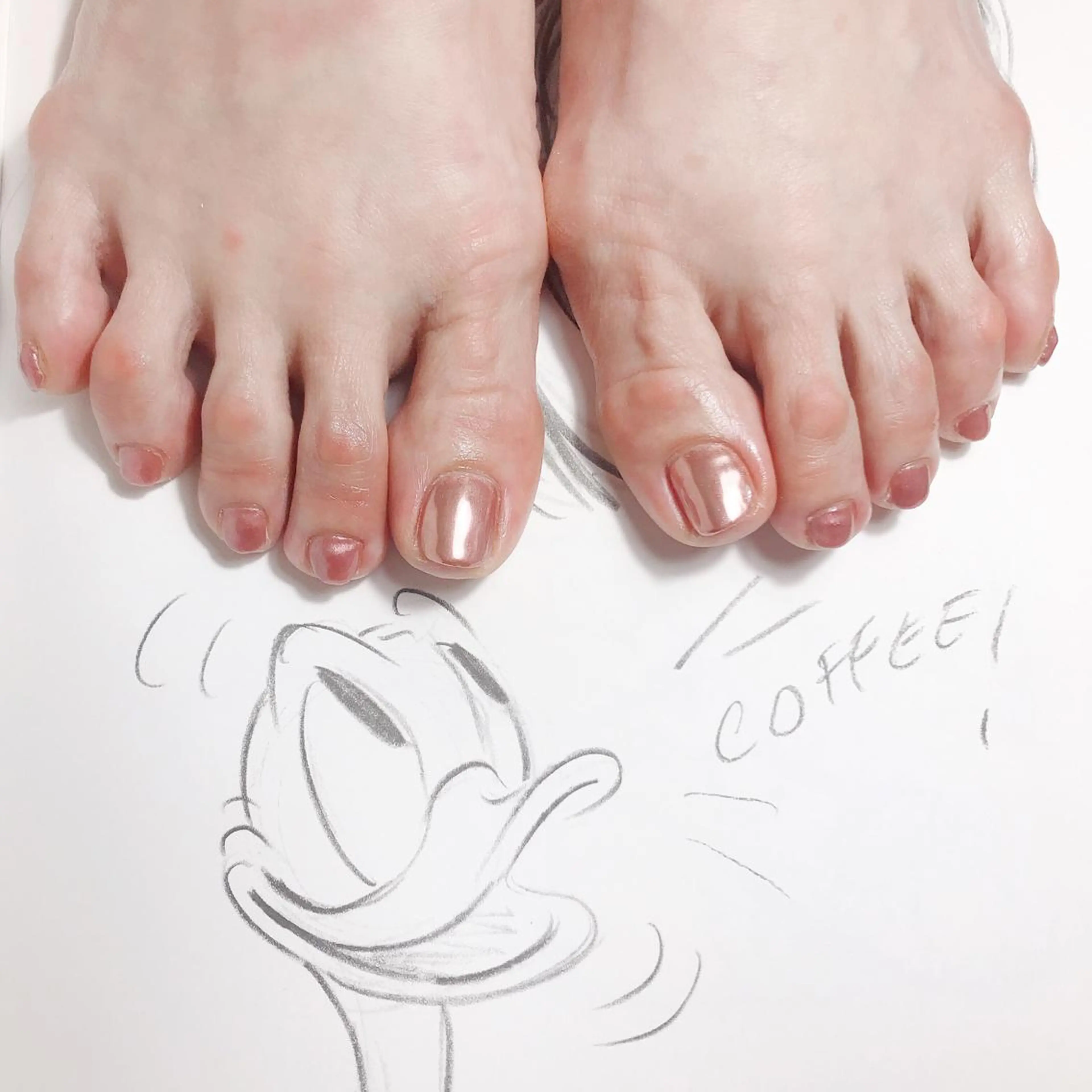 ネイル フットネイル ミラーネイル owlnail /持込みデザイン専門のネイルデザイン