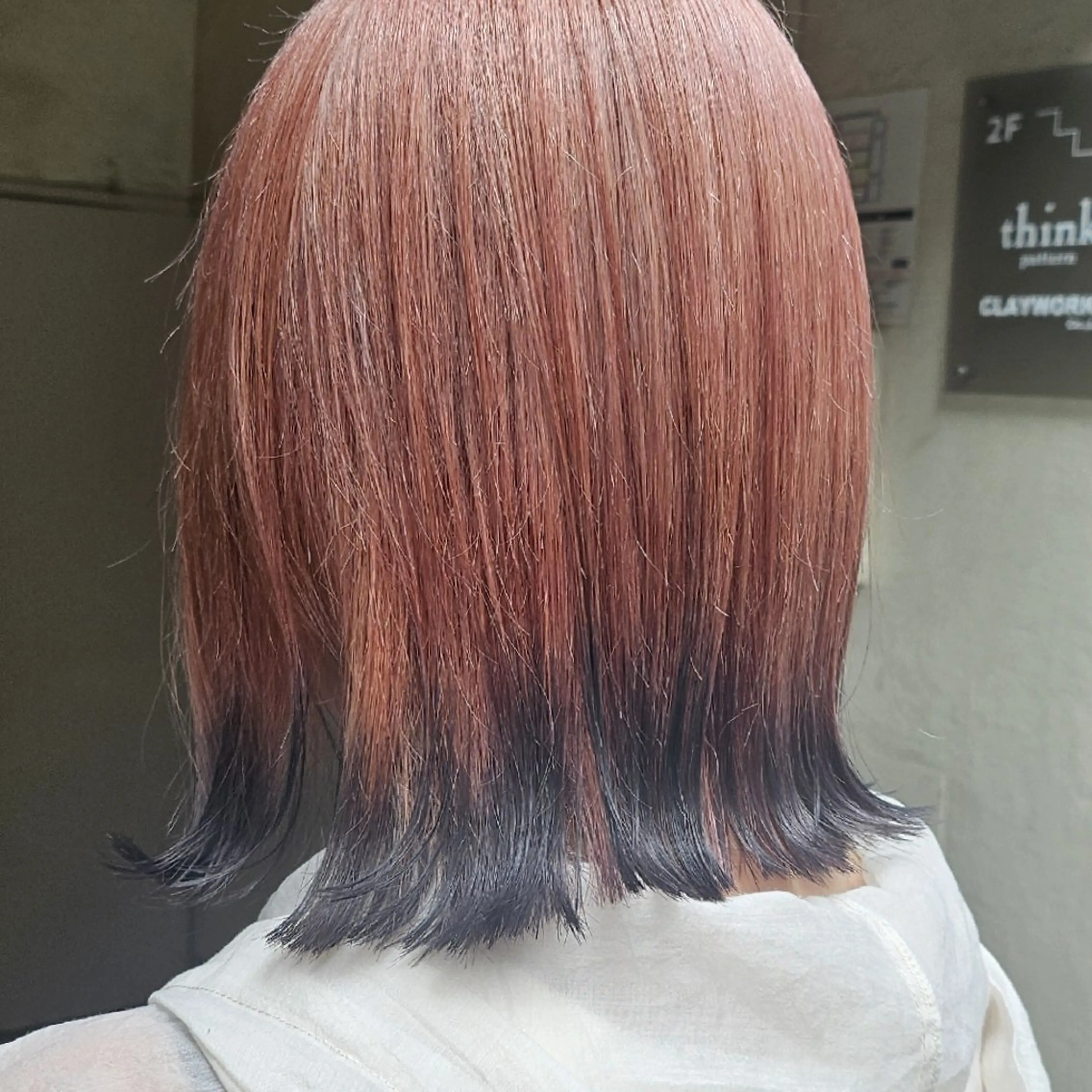 ミディアム カット ヘアカラー トリートメント 🇰🇷透明感×ハイ トーン🌟tomoのヘアスタイル