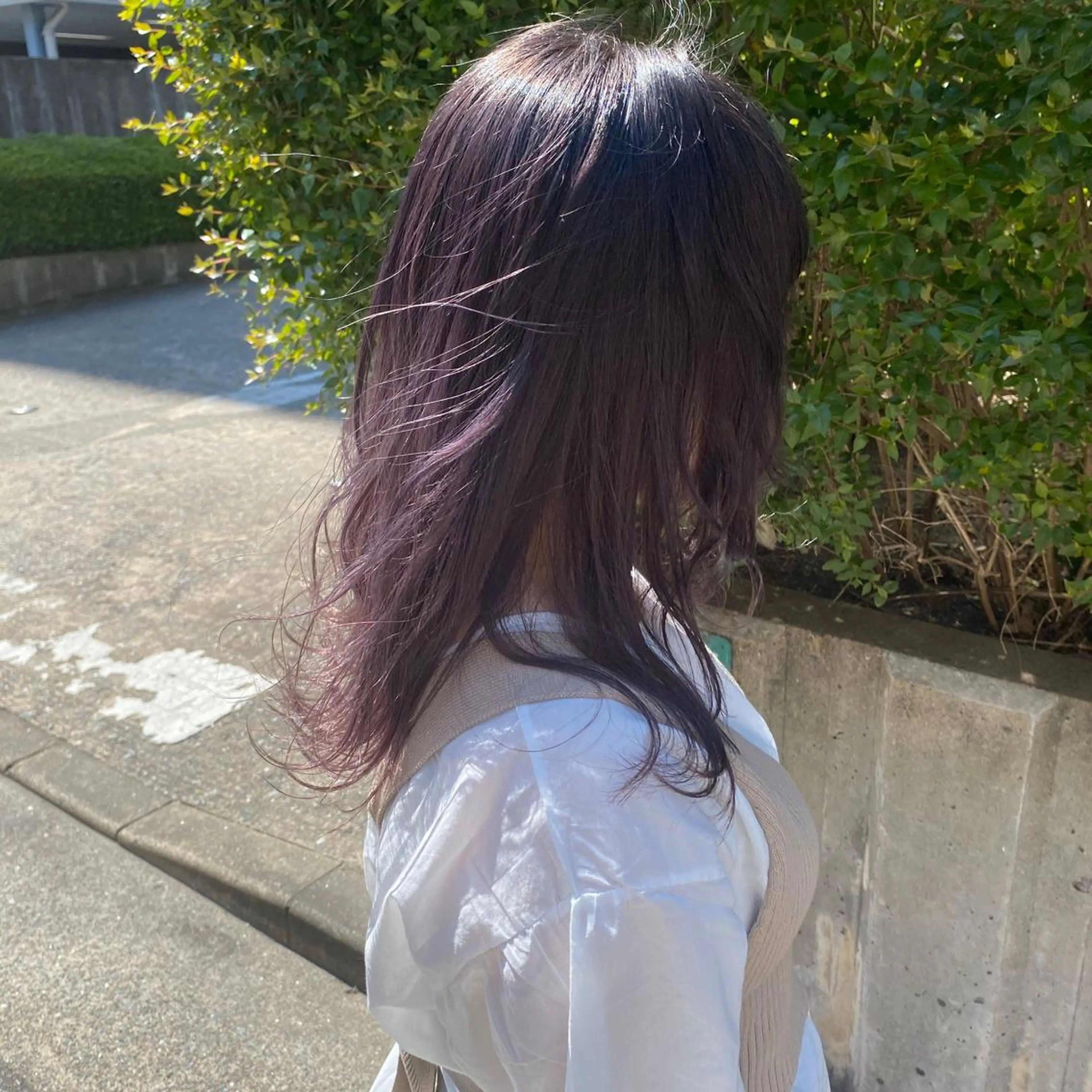 セミロング カラー miri.. 久留米のヘアスタイル