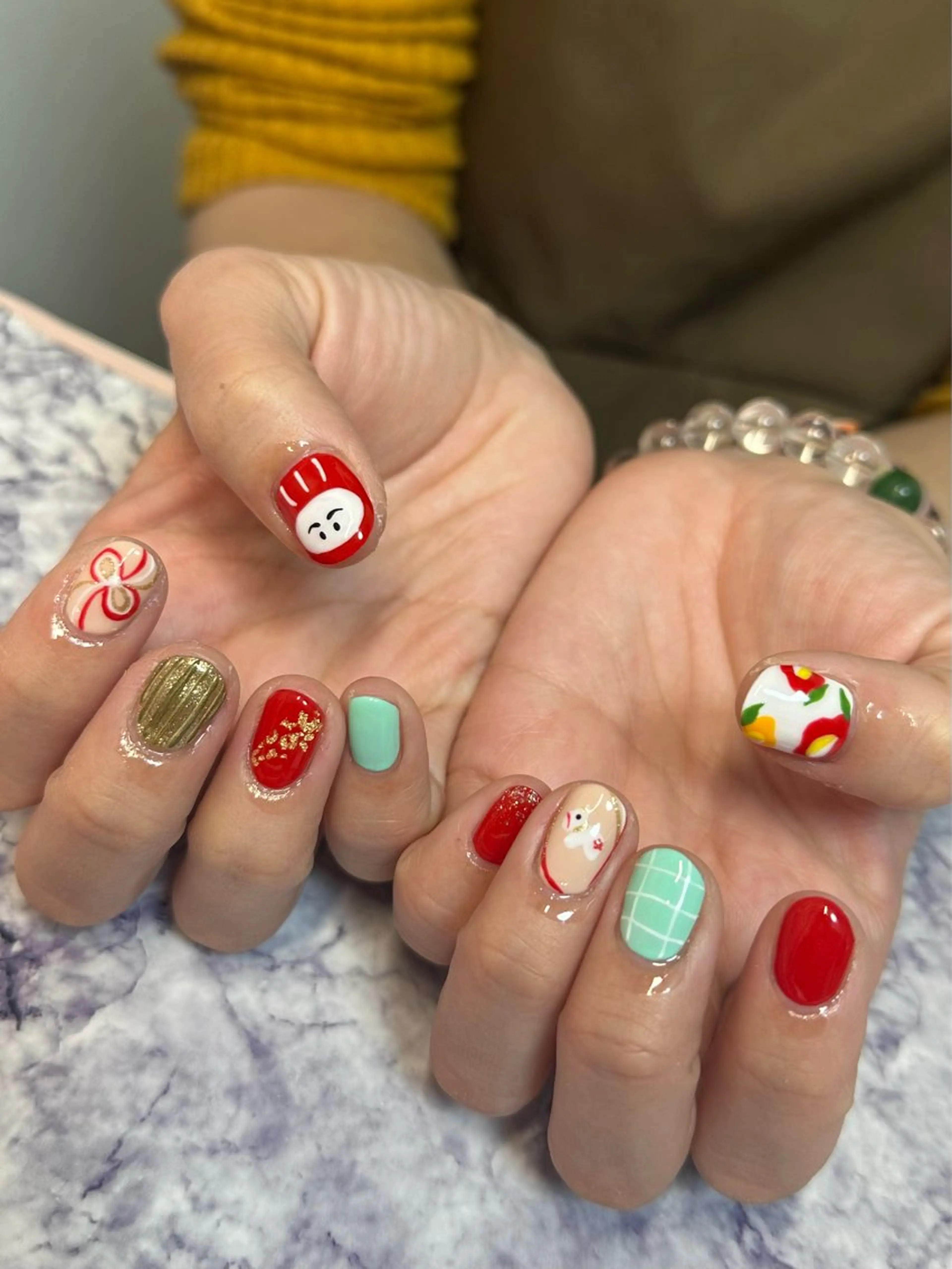 ネイル ハンドネイル フットネイル Pretzels🥨 【プレッツェル】ミウのネイルデザイン