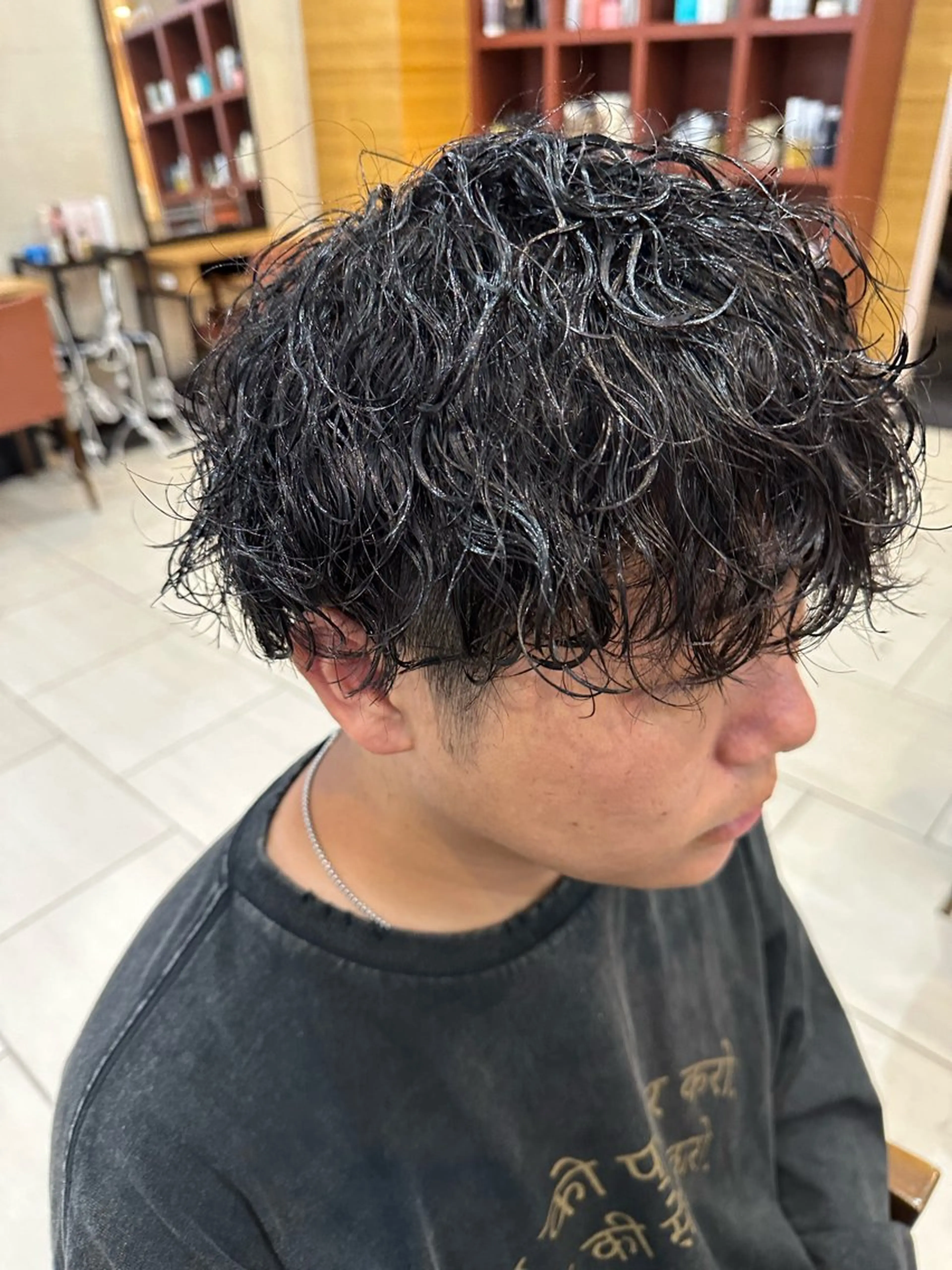 🌱メンズ限定🌱メンズカット&波巻きパーマ✂️の写真