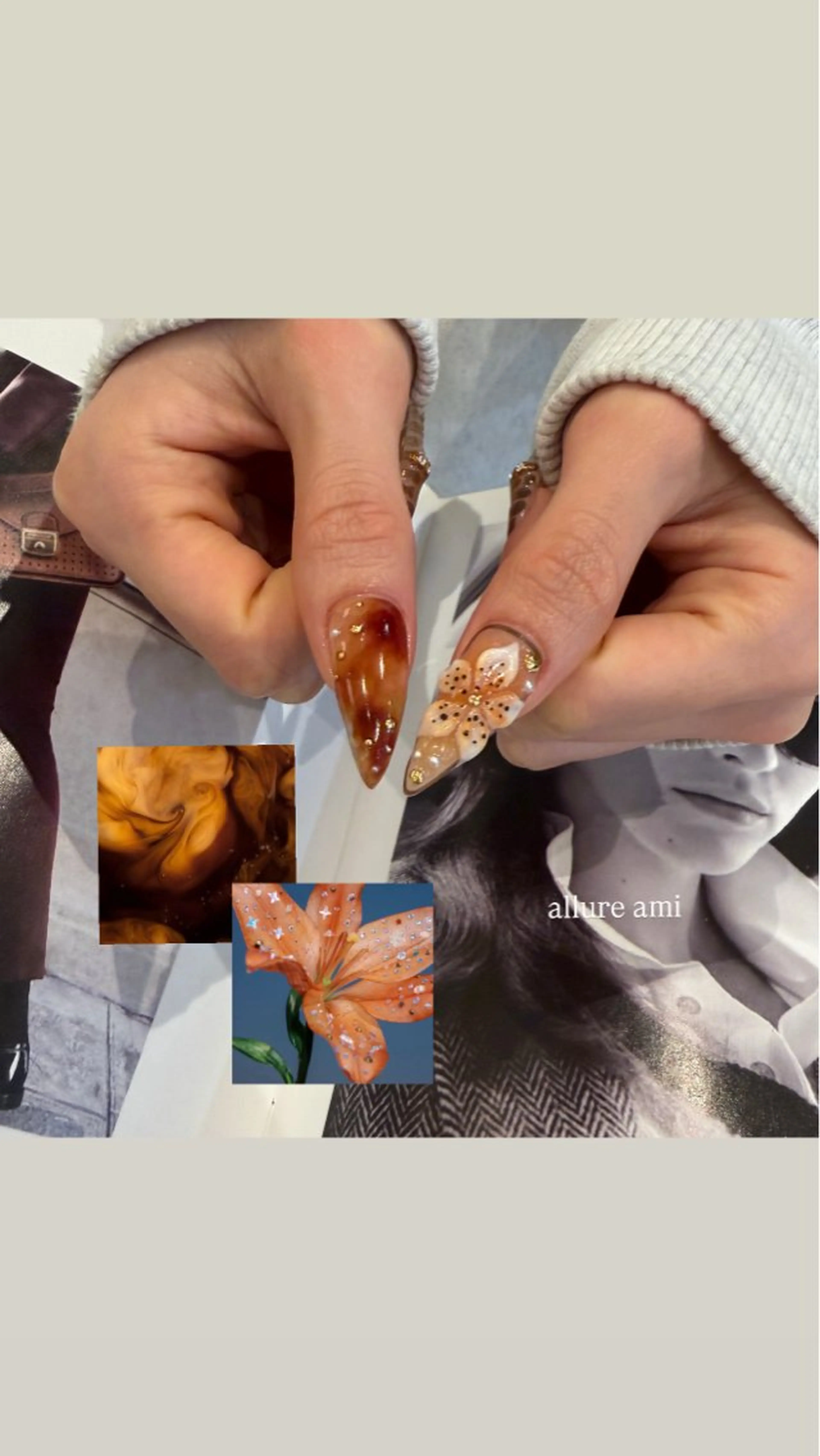 ネイル Allure小山店 アミのネイルデザイン