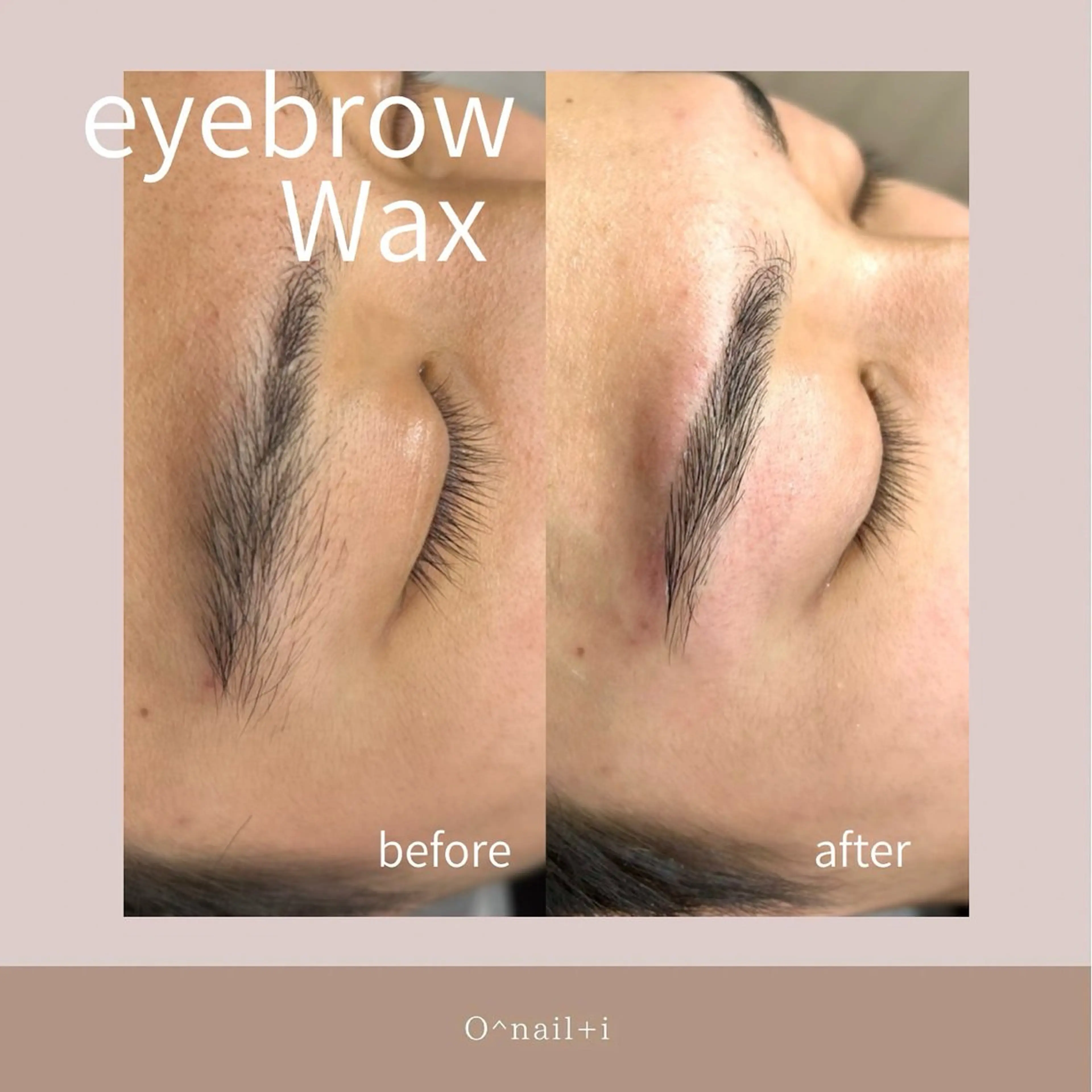 アイブロウ 眉毛ワックス脱毛 ワックス脱毛 O^nail+i /airi・manaの眉毛・アイブロウイメージ